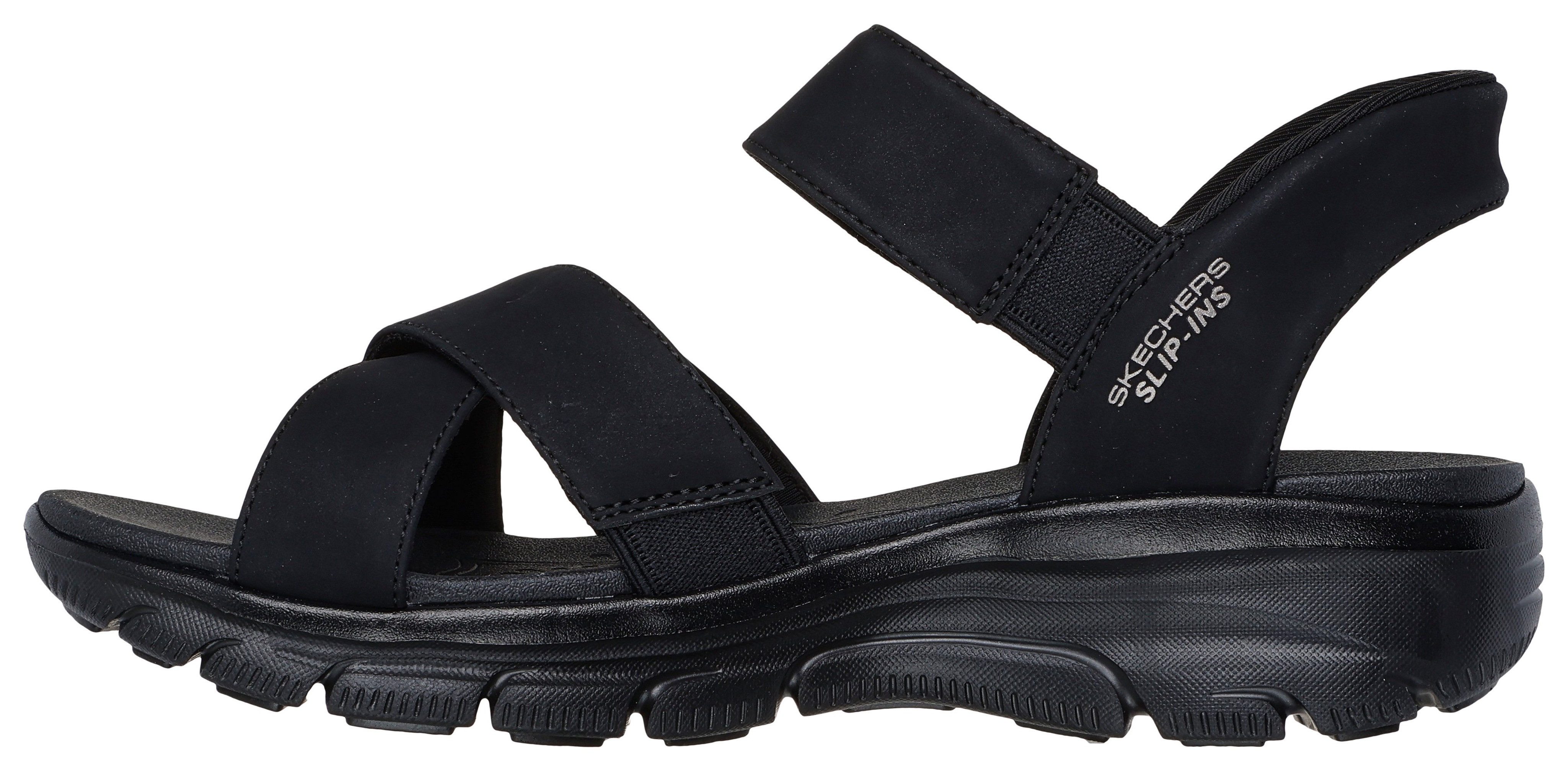Skechers Sandalen EASY GOING-SOMEWHERE SUNNY , instapschoen, plateausandaal met slip-ins functie