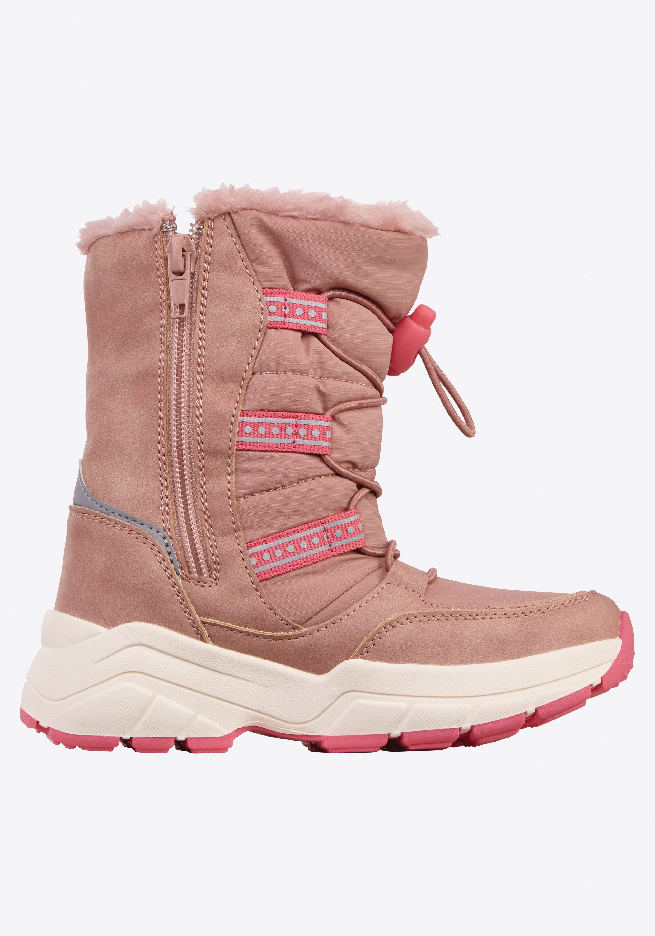 lotto Winterlaarzen Winterlaarzen, winterstiefels, sneeuwlaarzen, waterdicht & gevoerd kinderschoenen maat 34 EU roze