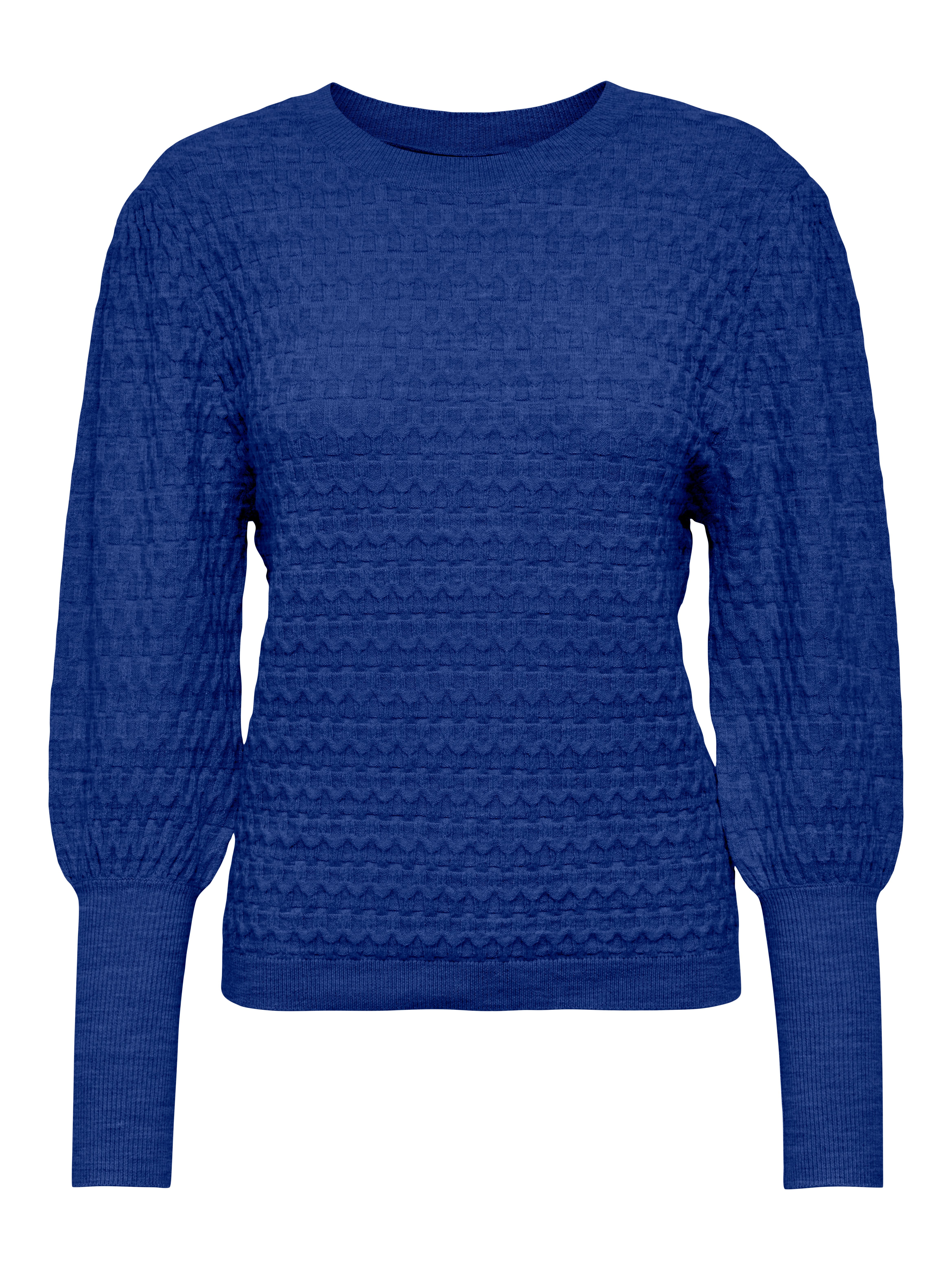 Only Trui met ronde hals ONLFAYE LIFE L/S PULLOVER KNT NOOS