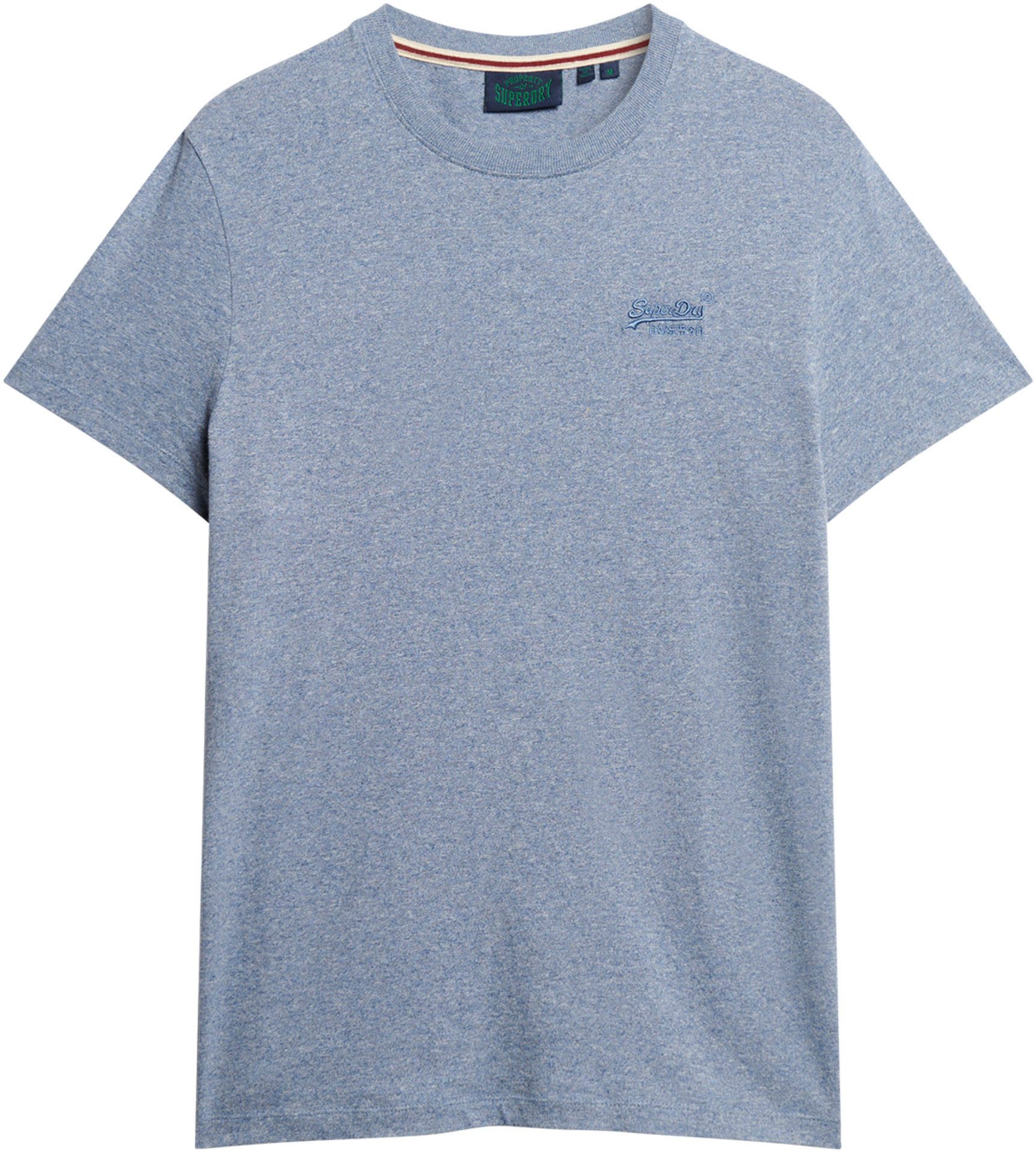 Superdry Shirt met ronde hals ESSENTIAL LOGO EMB TEE