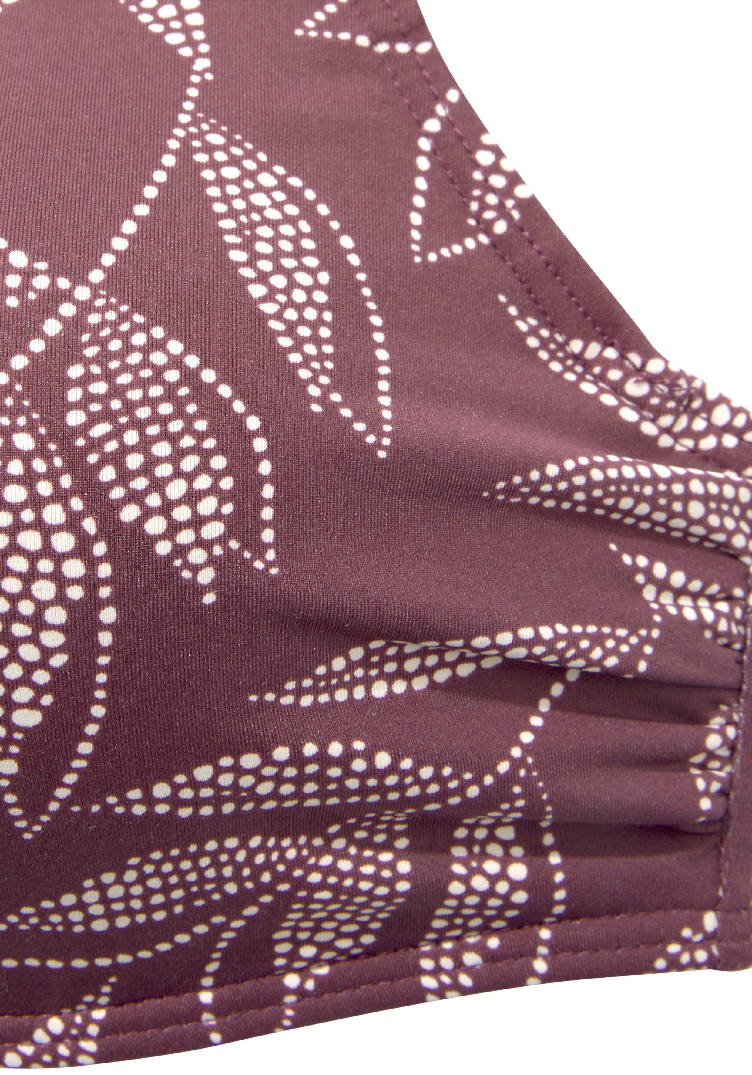 Lascana Bikinitop met beugels Apart met gouden accessoire