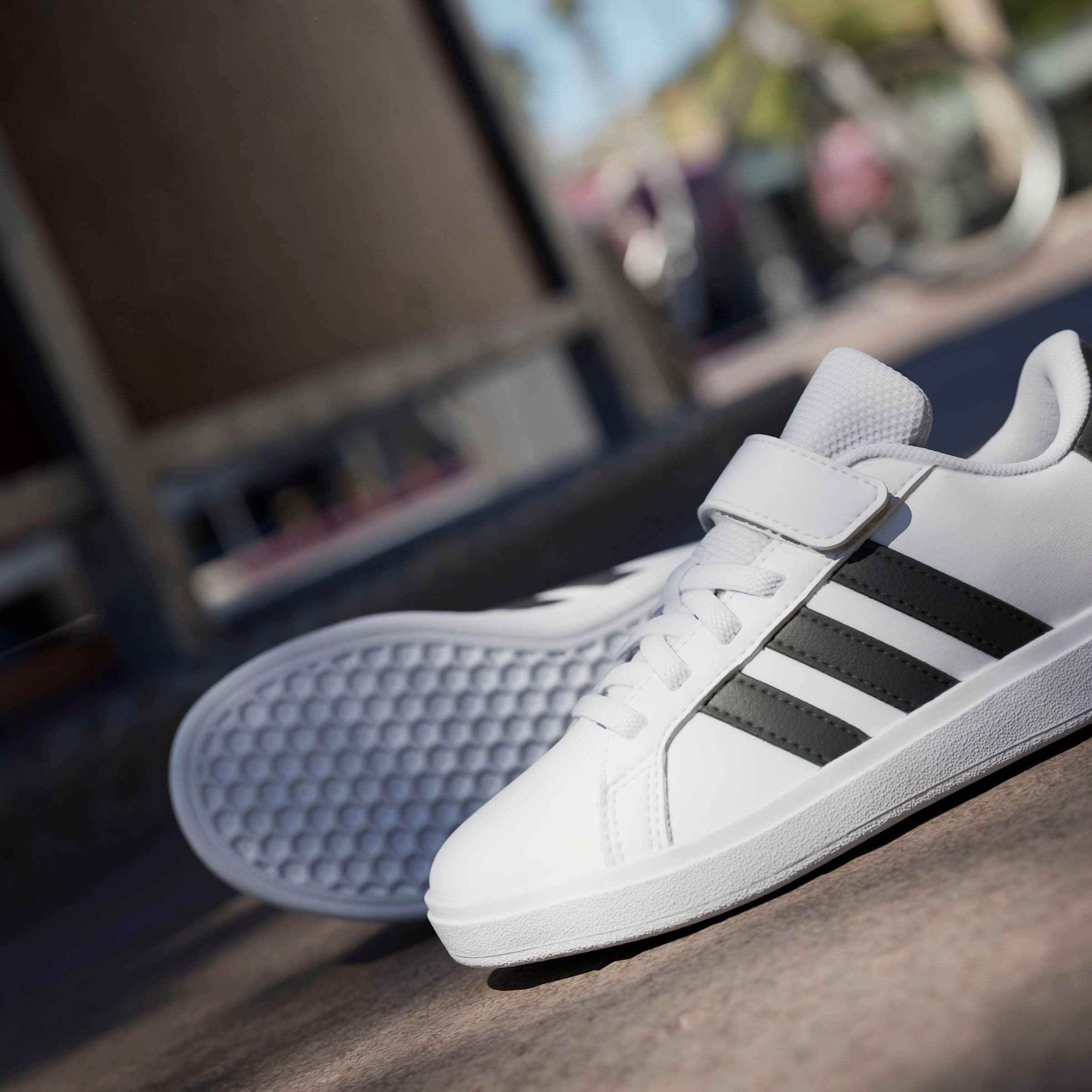 adidas Sportswear Sneakers GRAND COURT 2.0 KIDS Design geïnspireerd op de adidas Superstar