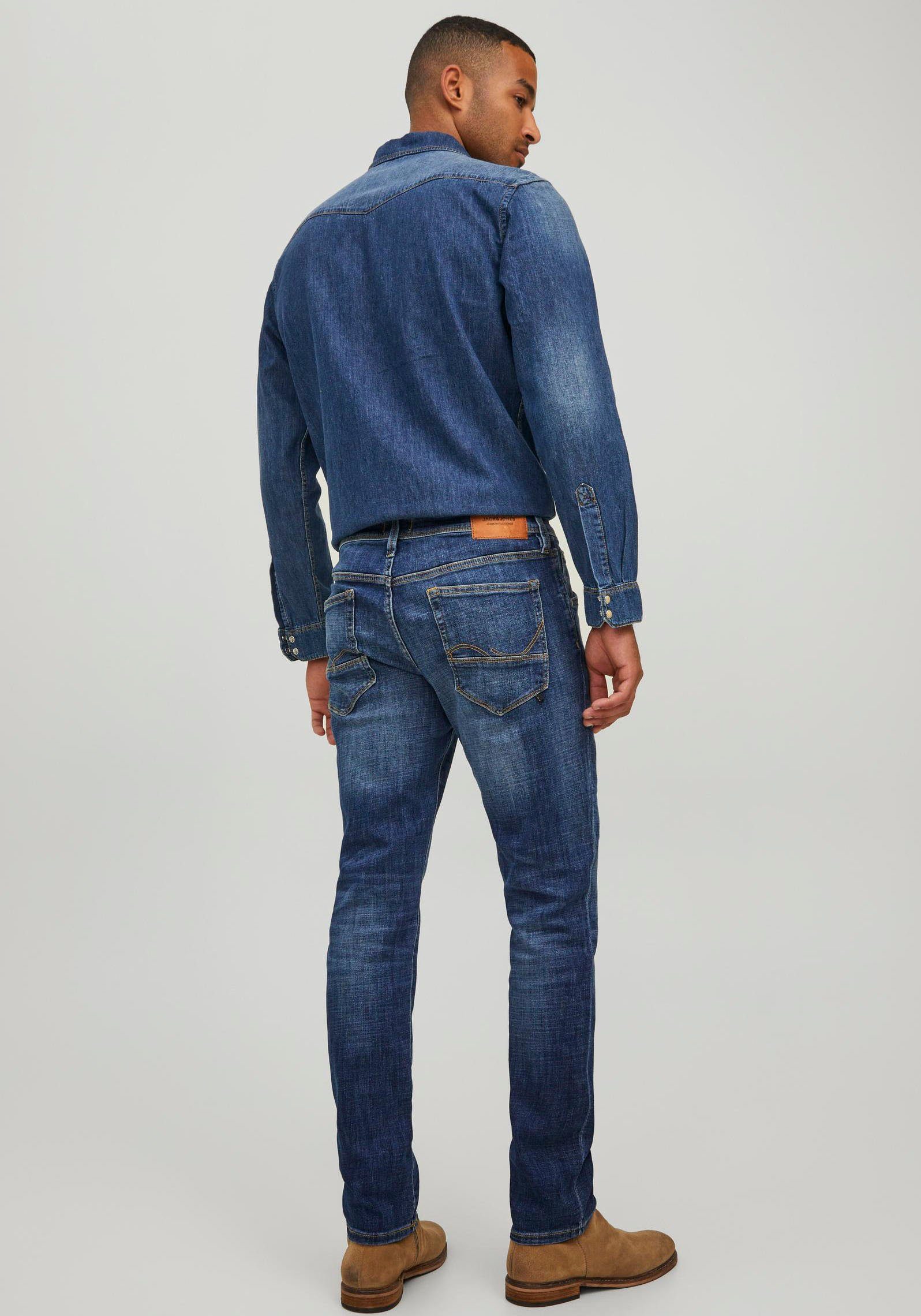 Jack & Jones Slim fit jeans JJIGLENN JJFOX AGI 304 50SPS NOOS