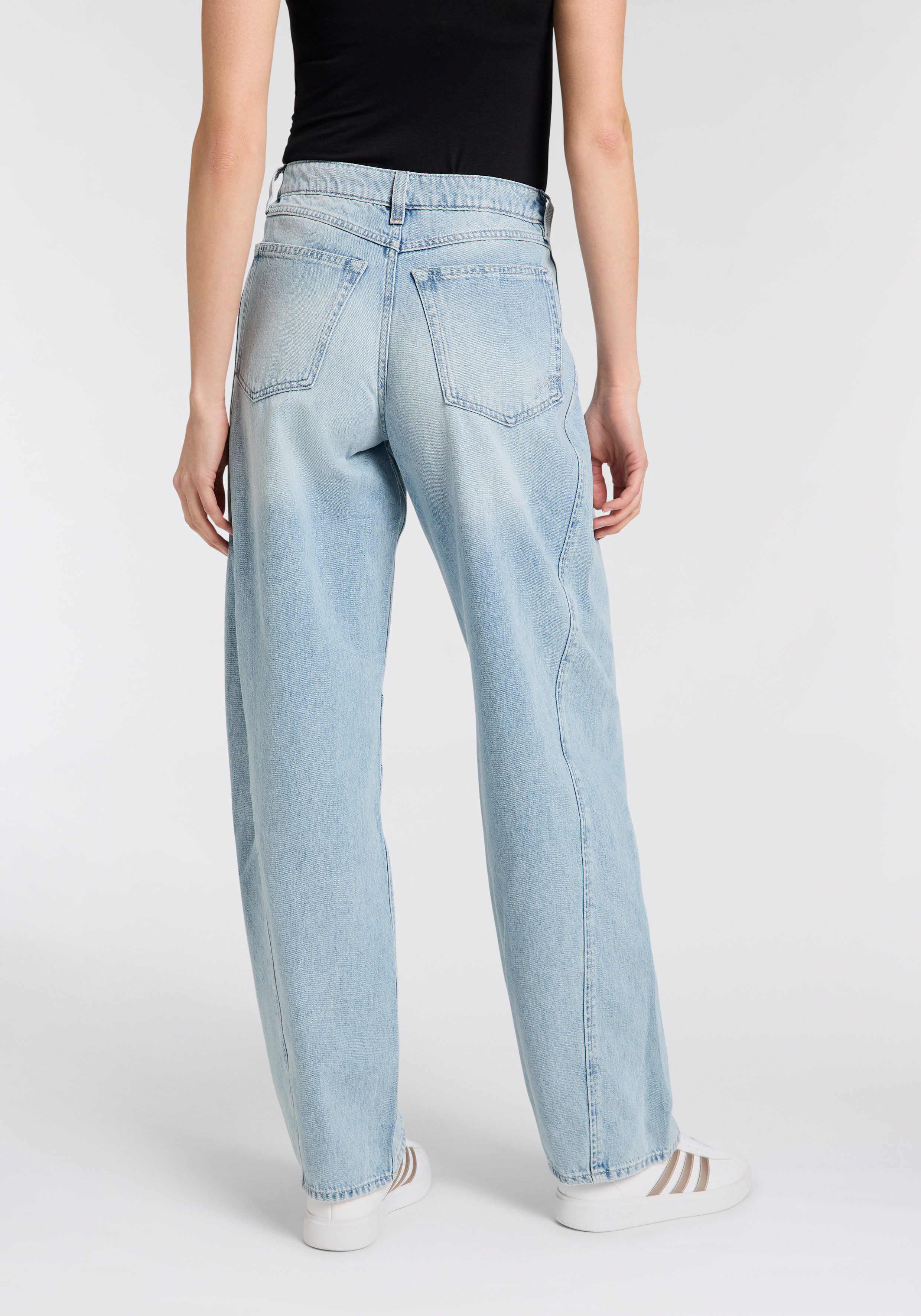 Boss Orange High-waist jeans Baloon High Rise Premium Damesmode