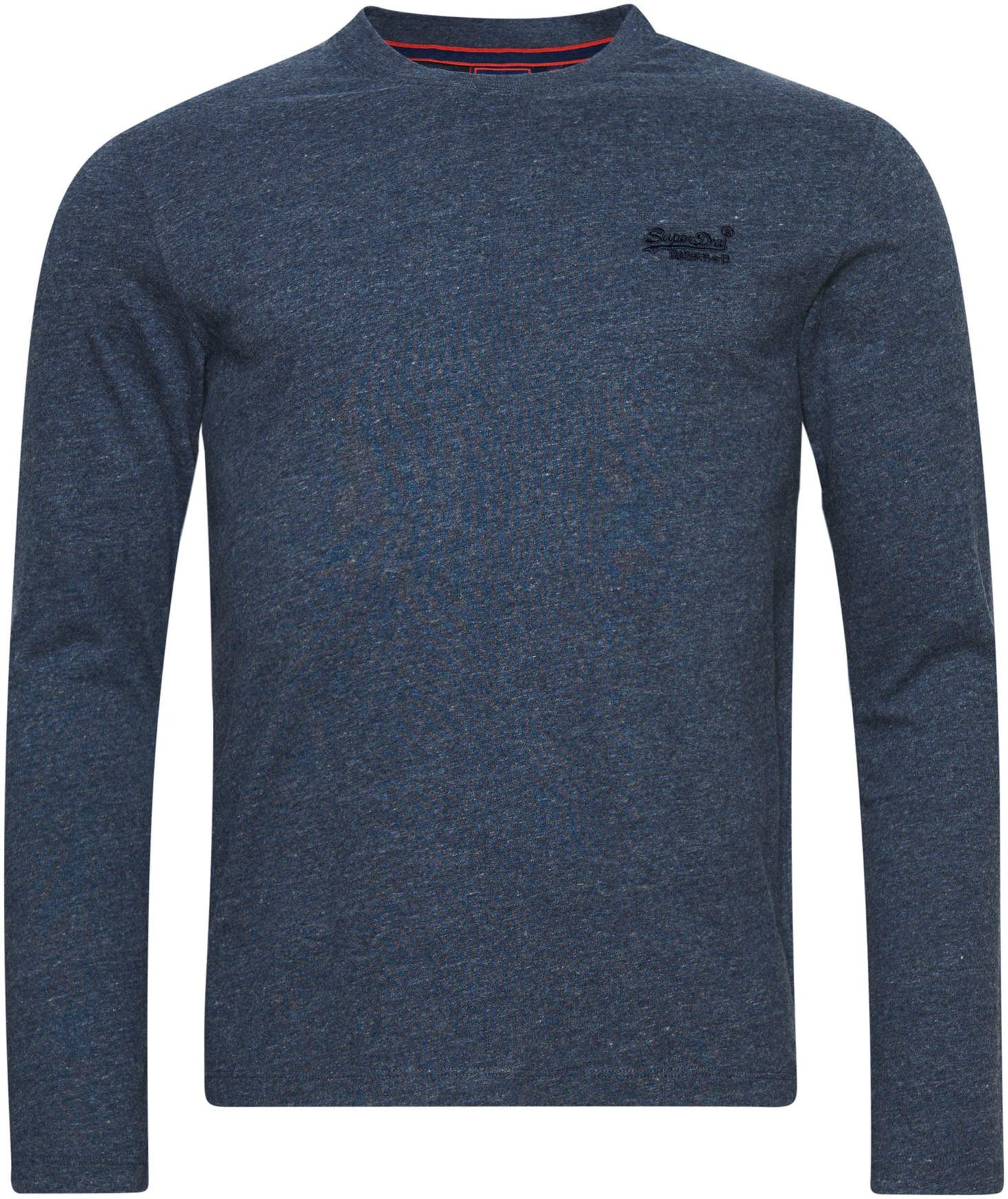 Superdry Shirt met lange mouwen VINTAGE LOGO EMB LS T