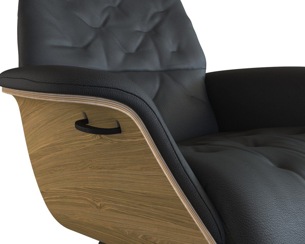 FLEXLUX Relaxfauteuil Volden, functionele stoel, gestoffeerde stoel, armleuningen, TV-fauteuil