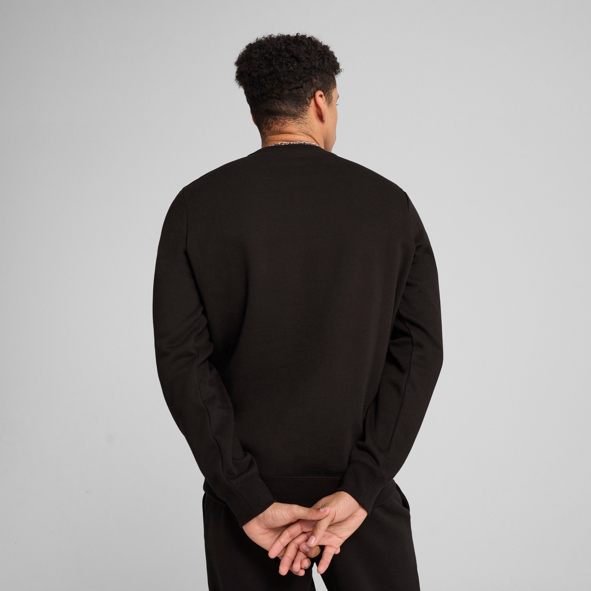 PUMA Shirt met lange mouwen ESS SMALL NO. 1 LOGO CREW FL