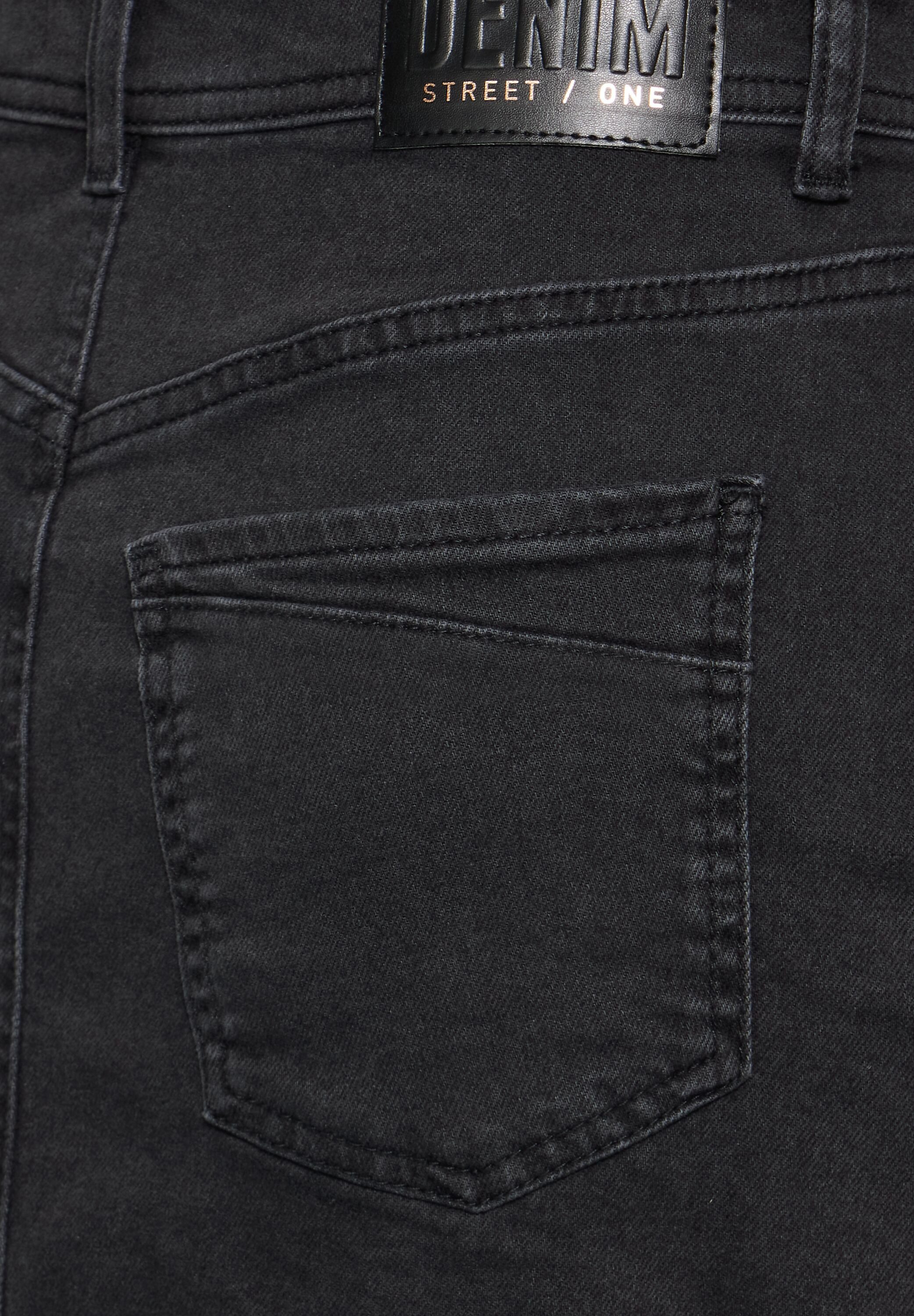 STREET ONE Jeans rok met zakken