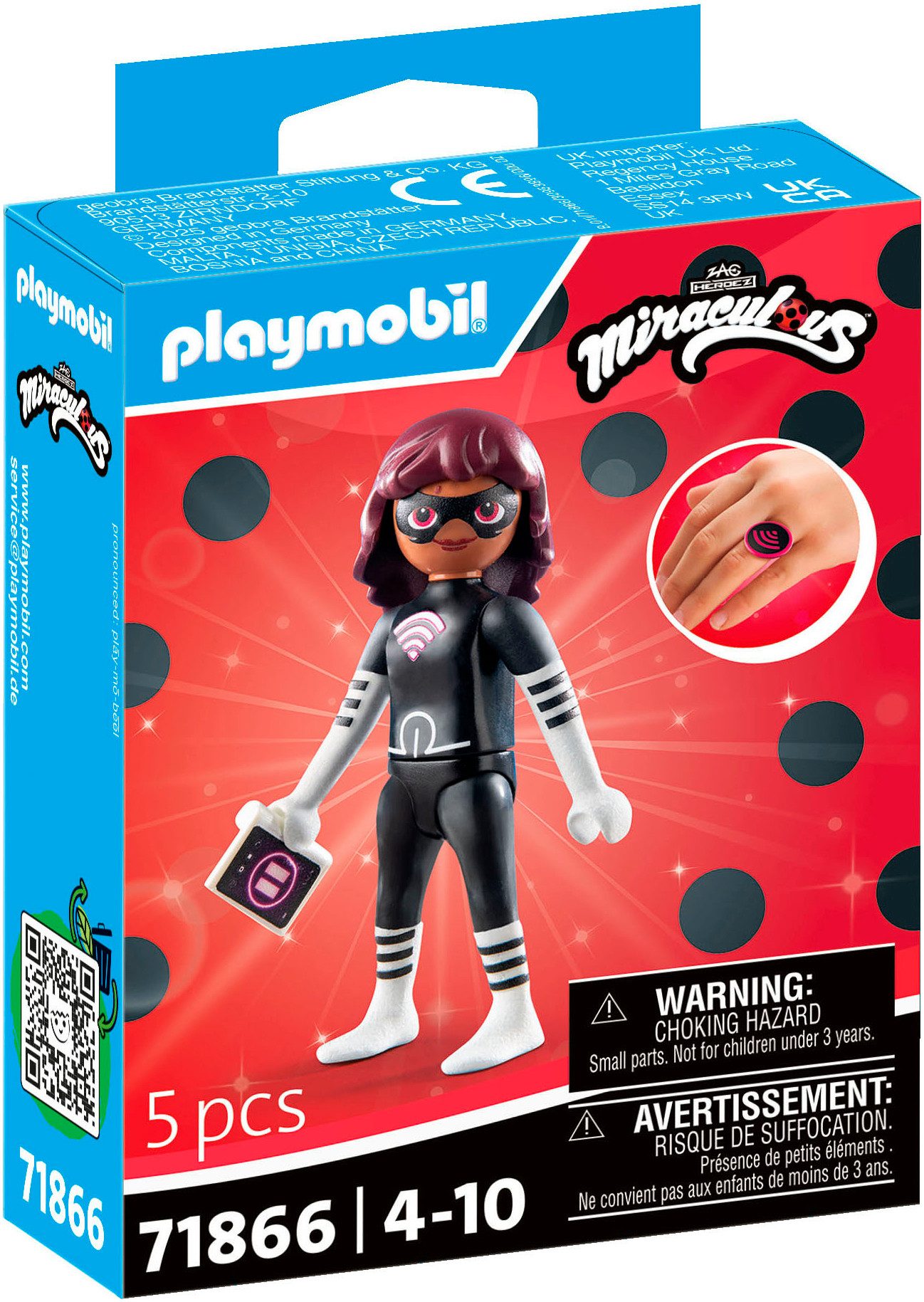 Playmobil® Constructie-speelset Miraculous: Lady Wifi (71866) (5-delig)