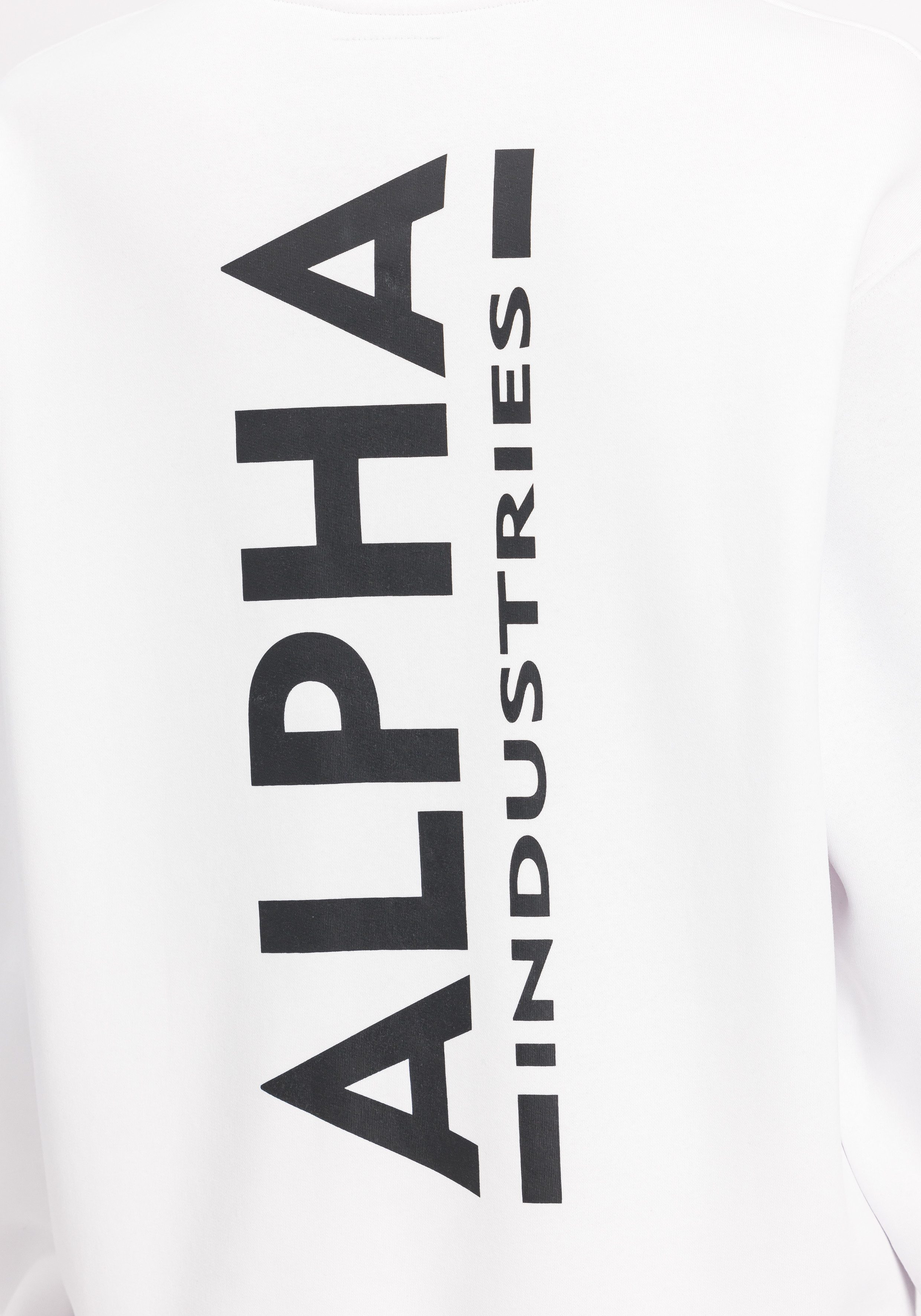 Alpha Industries Sweatshirt Back Print Crewneck