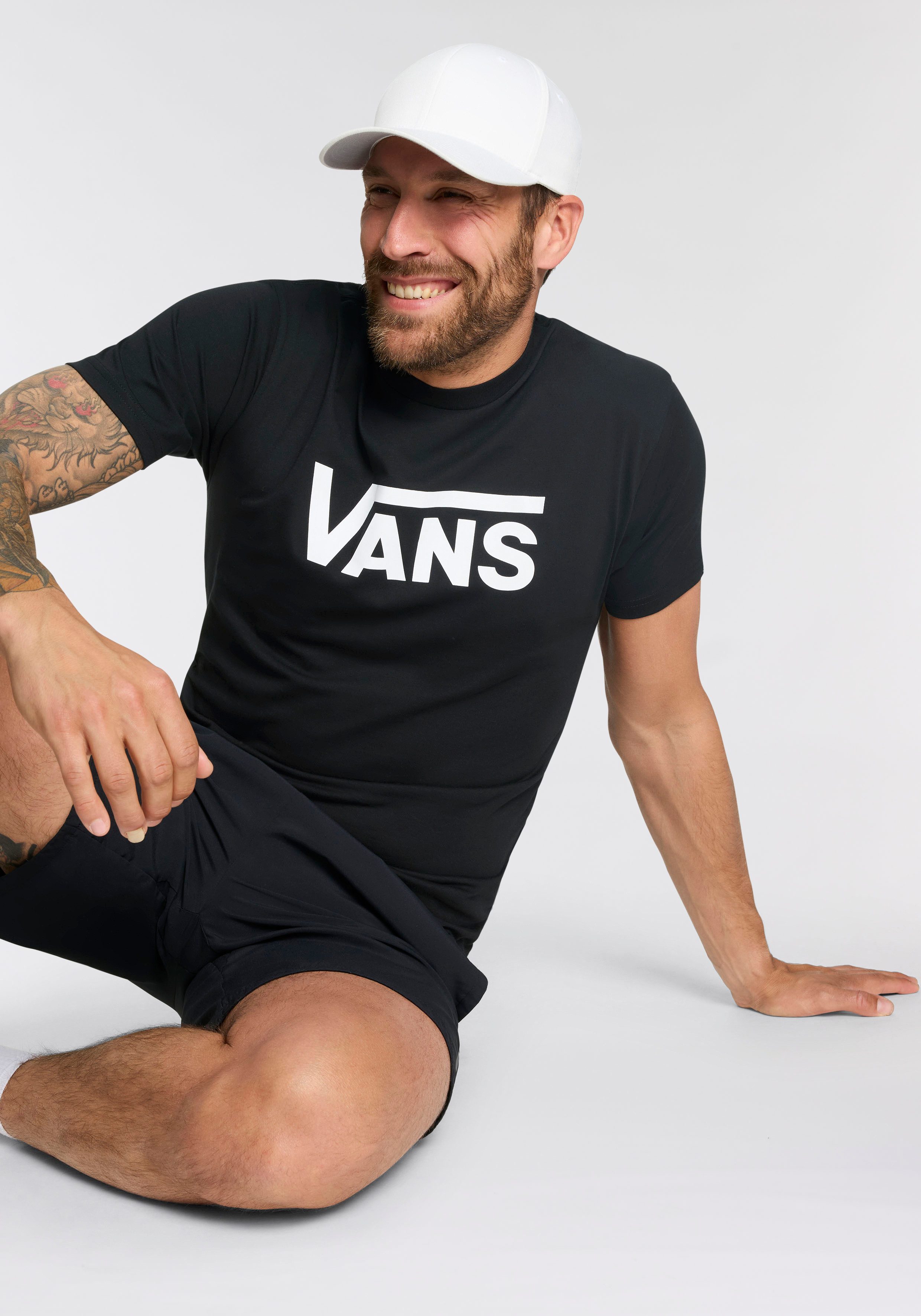Vans T-shirt SP19 M CORE APPAREL Basic T-shirt met grote logo-print