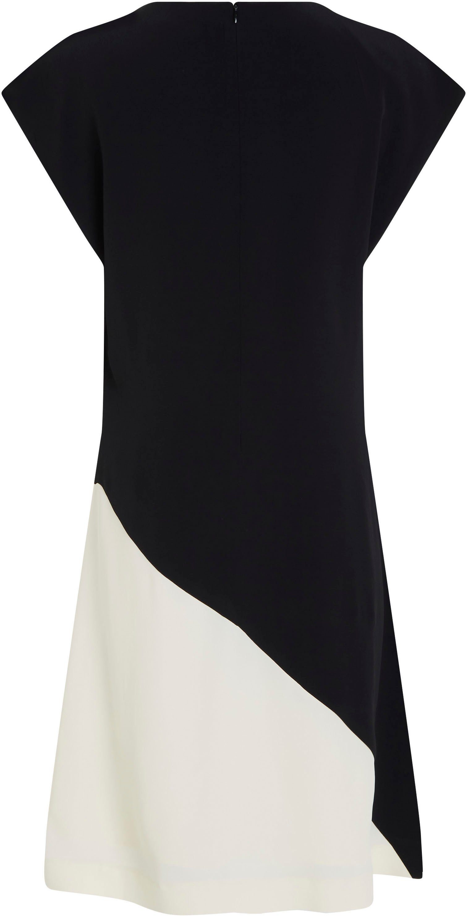 Tommy Hilfiger Blousejurk VISCOSE BLOCKED KNEE DRESS