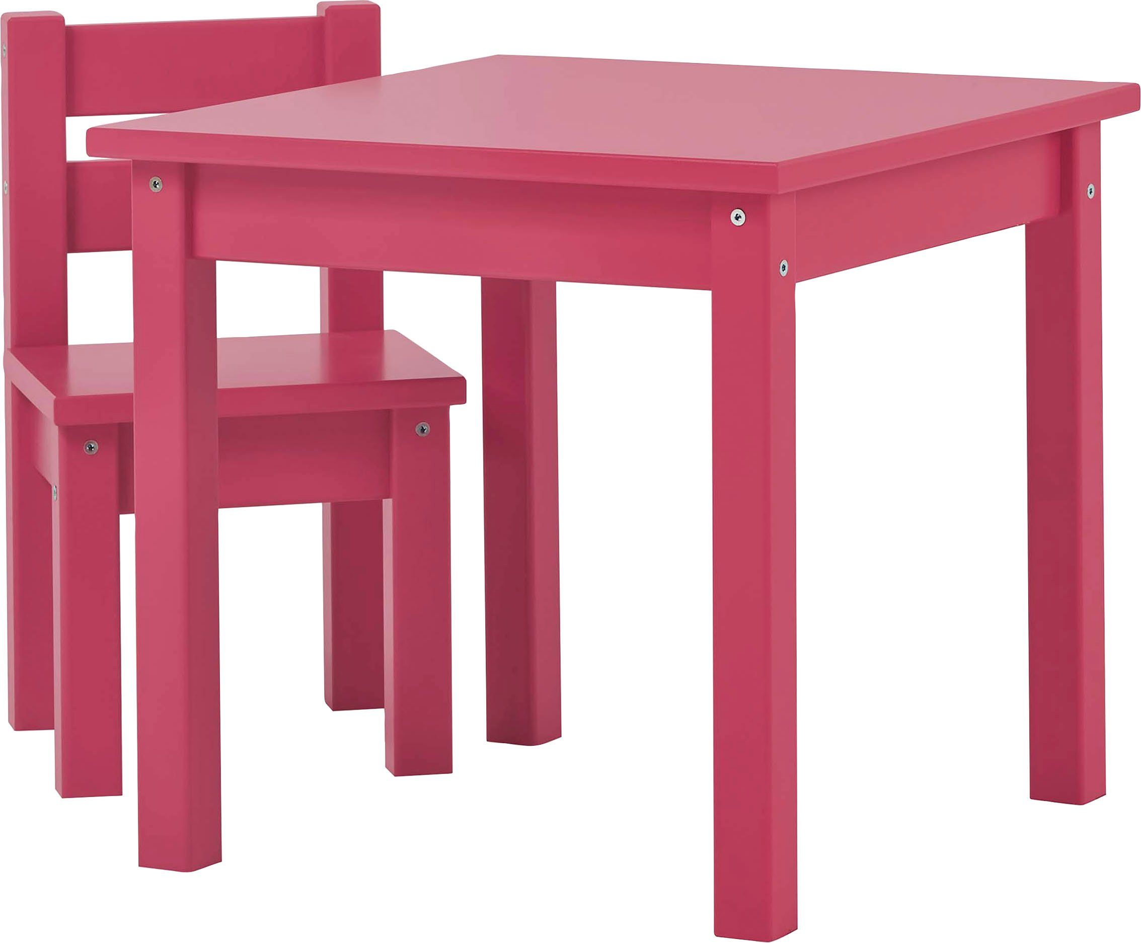 Hoppekids Kinderzithoek MADS kinderzithoek in vele kleuren, met een stoel (set, 2-delig)
