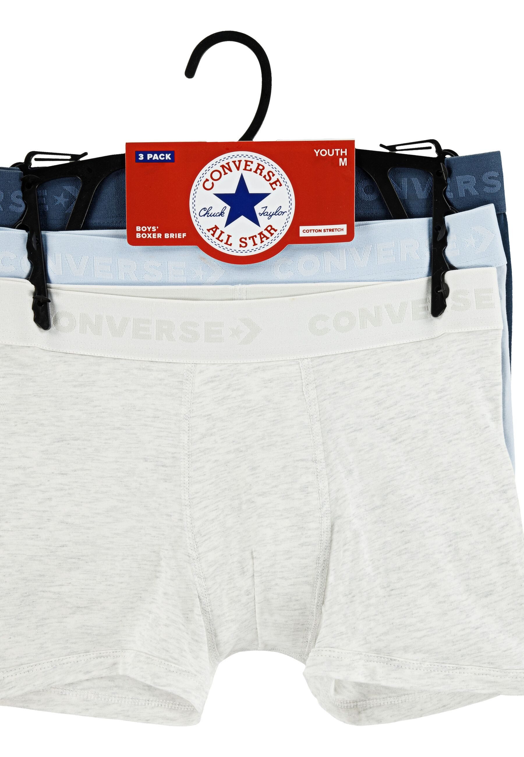 Converse Boxershort CHB BOYS CLASSIC 3PK BOXER BRI (3 stuks)