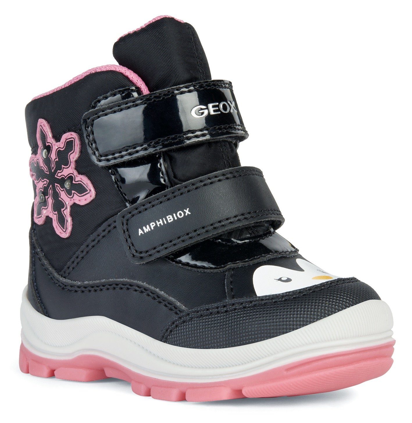 NU 20% KORTING: Geox Babyschoentjes Schoen met knipperlichtje B FLANFIL GIRL B ABX in tex-uitvoering