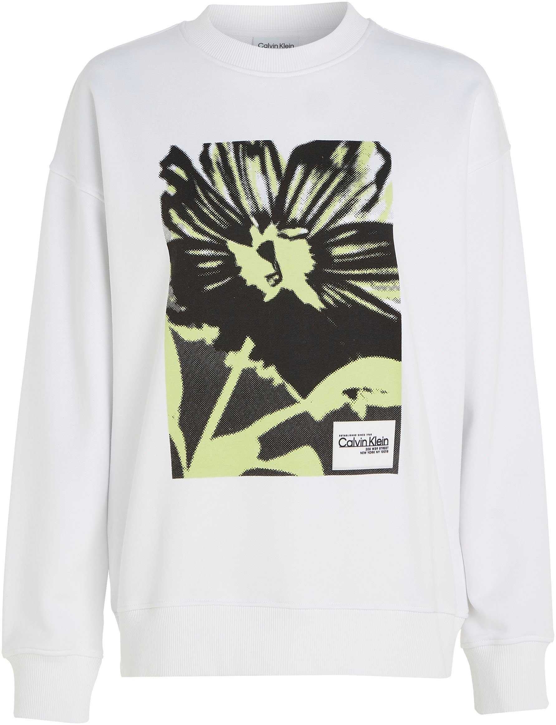 Calvin Klein Sweatshirt met een ronde hals