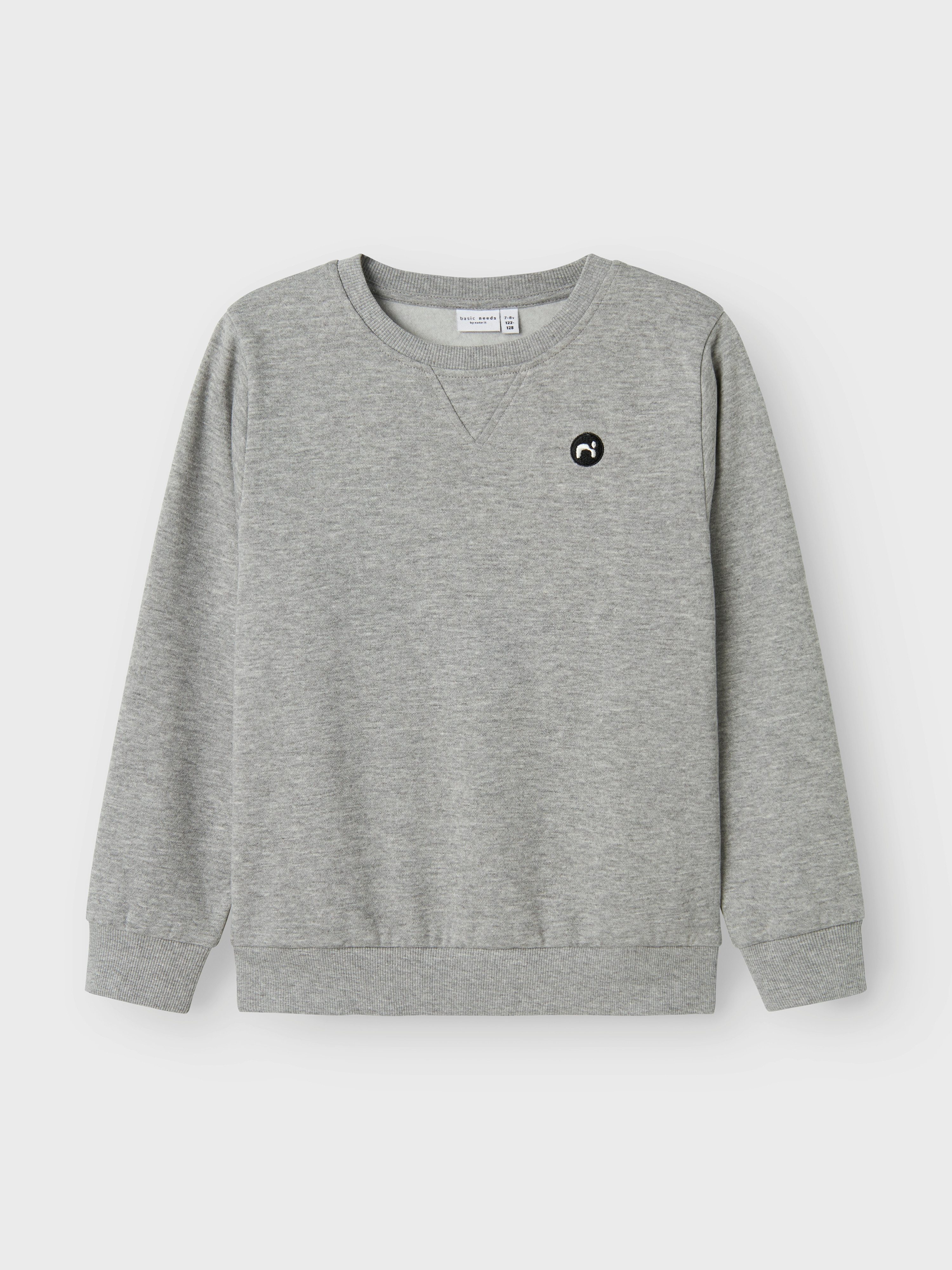 Name It Sweatshirt NKMVIMO voor jongens met boorden en klassieke pasvorm
