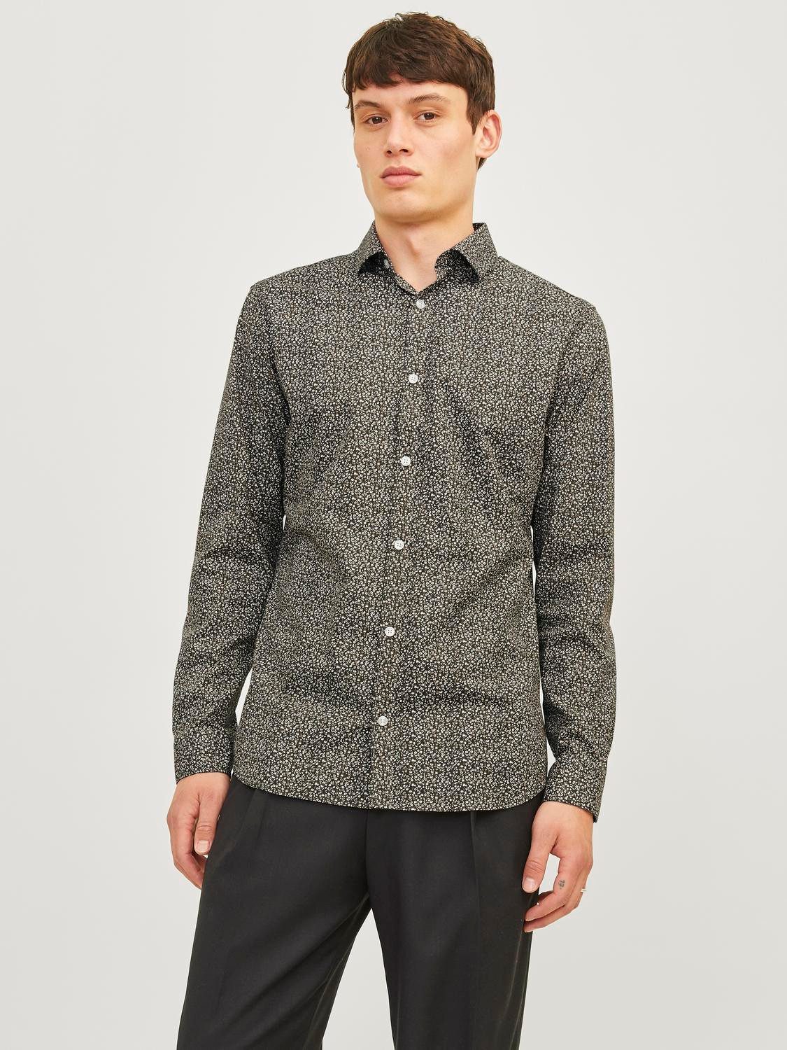 Jack & Jones Overhemd met lange mouwen JPRBLABLACKPOOL STRETCH LS SHIRT SN