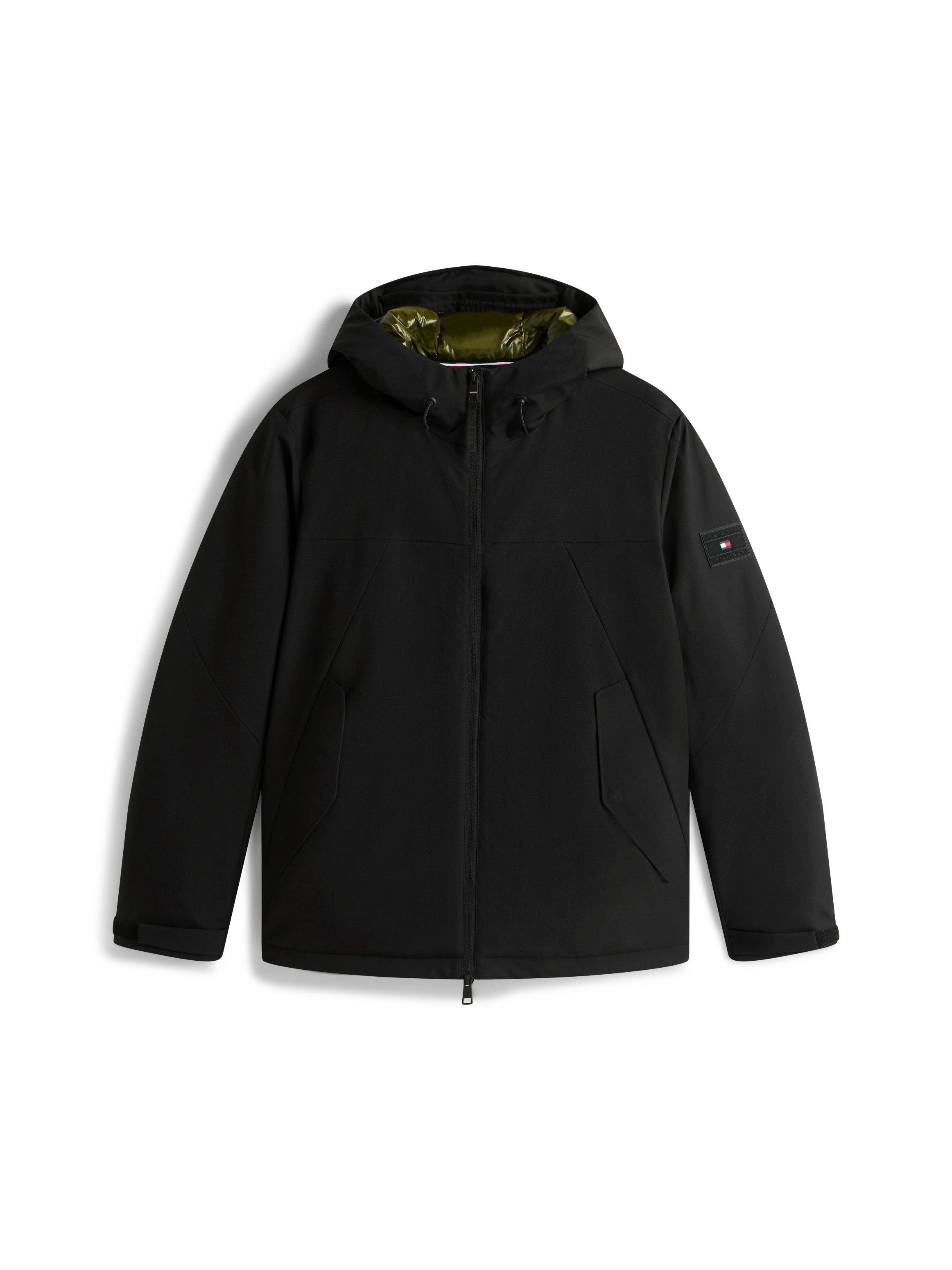 Tommy Hilfiger Functioneel jack TECH HOODED SHORT PADDED JACKET