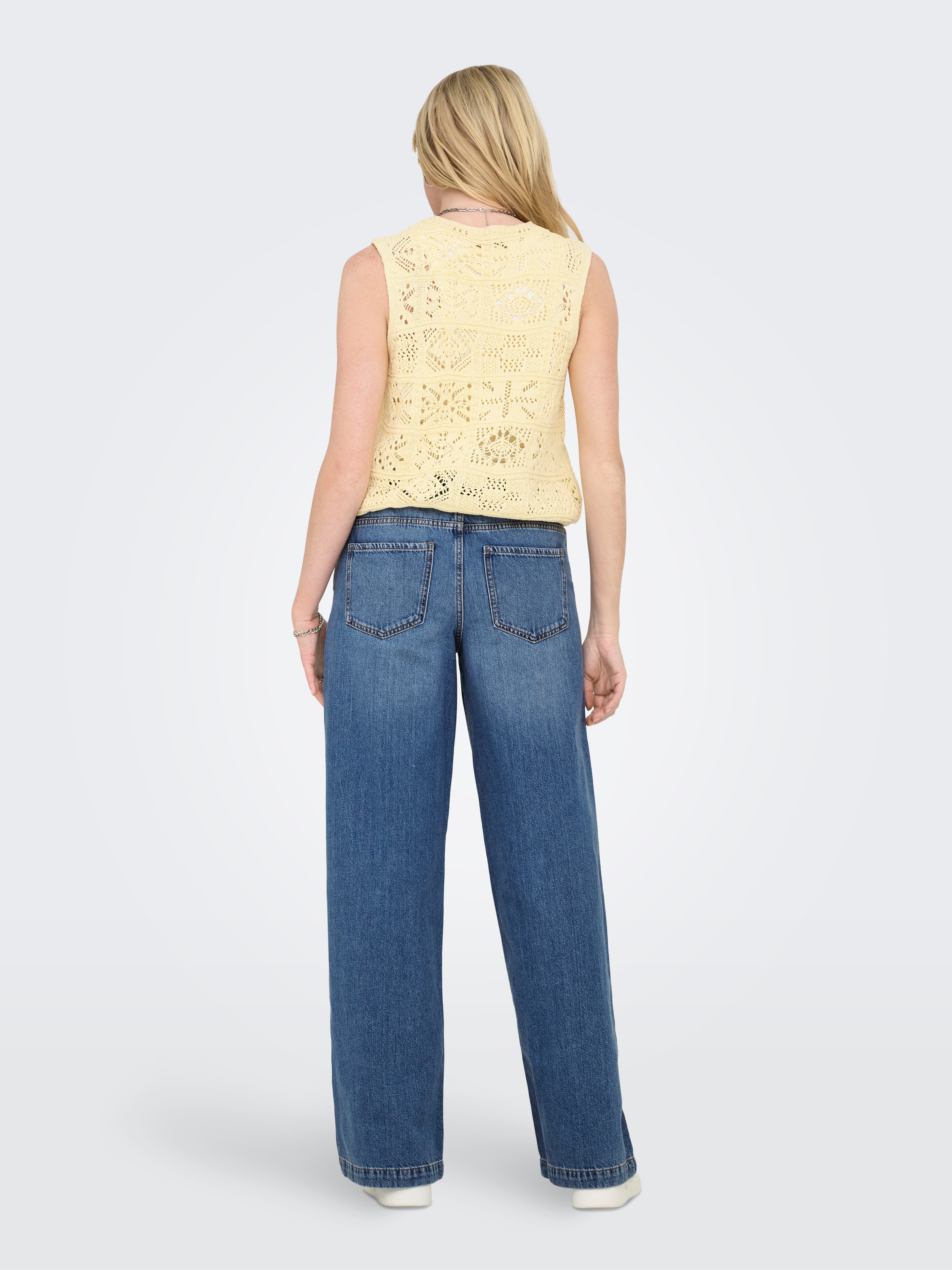 Only Relax fit jeans ONLCOMET MW WIDE DNM PIM620 NOOS