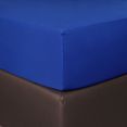 bettwarenshop hoeslaken boxspring elastisch voor extra hoge matrassen (1 stuk) blauw