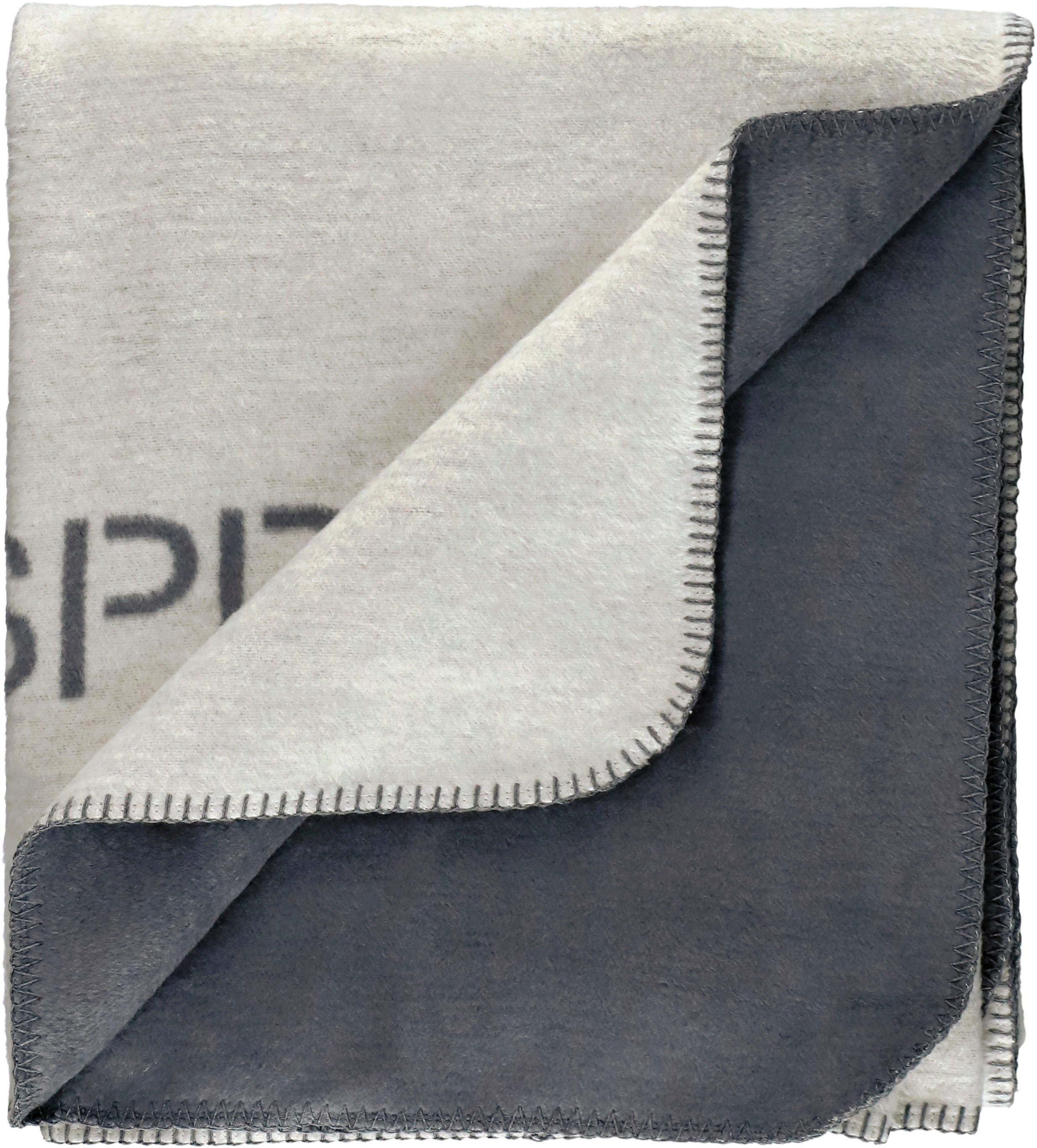 Esprit Plaid Fun Doubleface deken plaids grijs