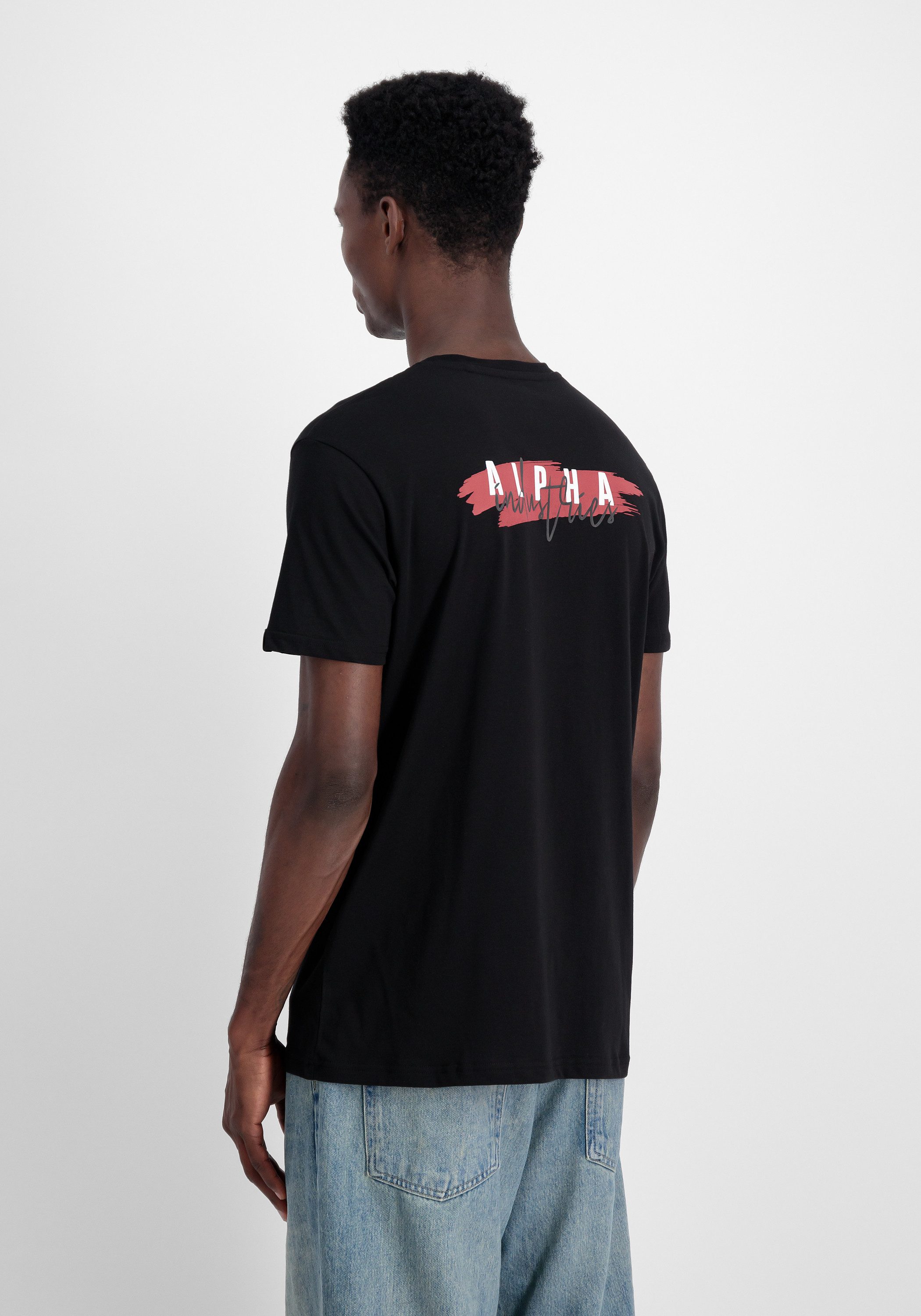 Alpha Industries T-shirt Alpha Industries Men - T-Shirts Signature Puff Print BP T