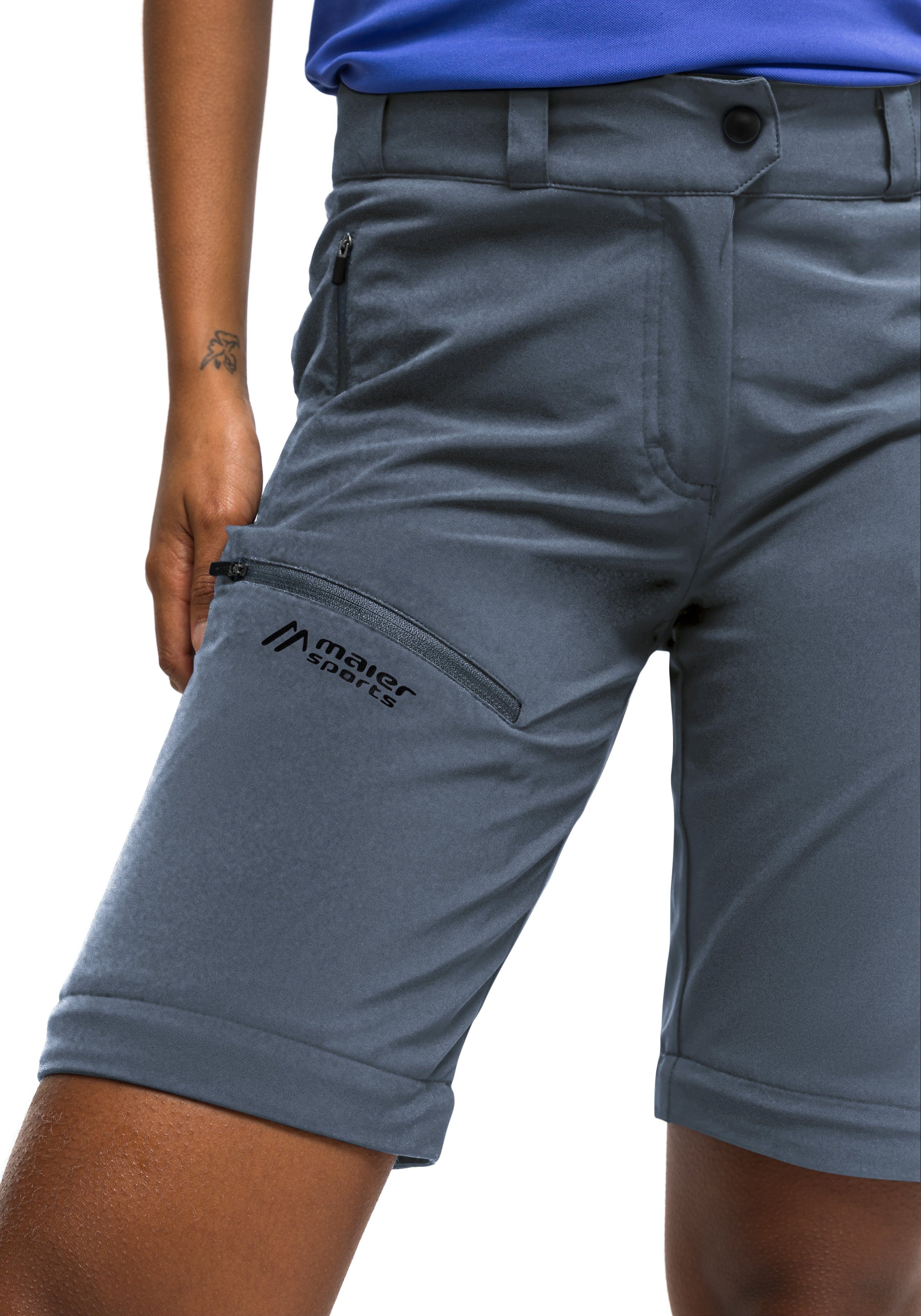Maier Sports Functionele broek Latit zip W Prettige outdoorbroek in comfortabel model