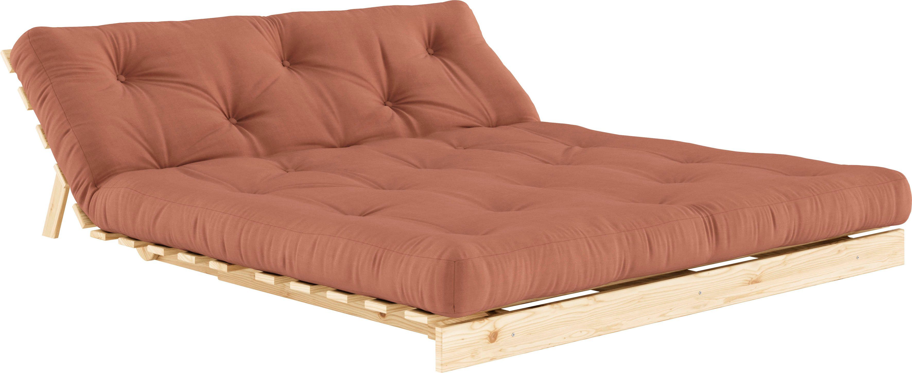 Karup Slaapbank Roots slaapbank, logeerbed, bank incl. futonmatras Incl. futonmatras, ligoppervlak 140x200 cm, FSC® gecertificeerd dennenhout
