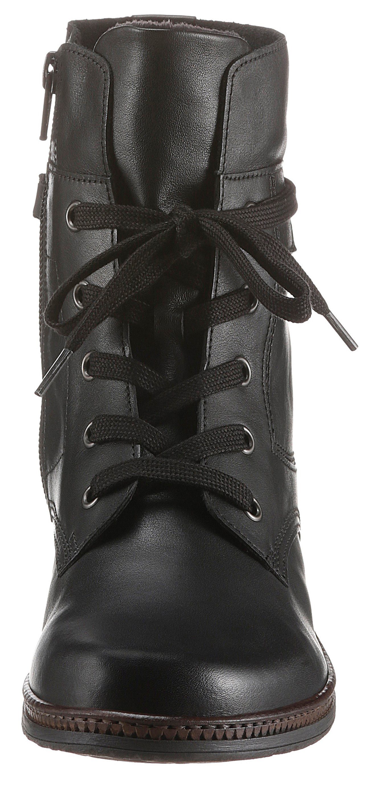 Gabor Veterlaarsjes , blokhak, veterschoenen, business schoen met best fitting uitrusting