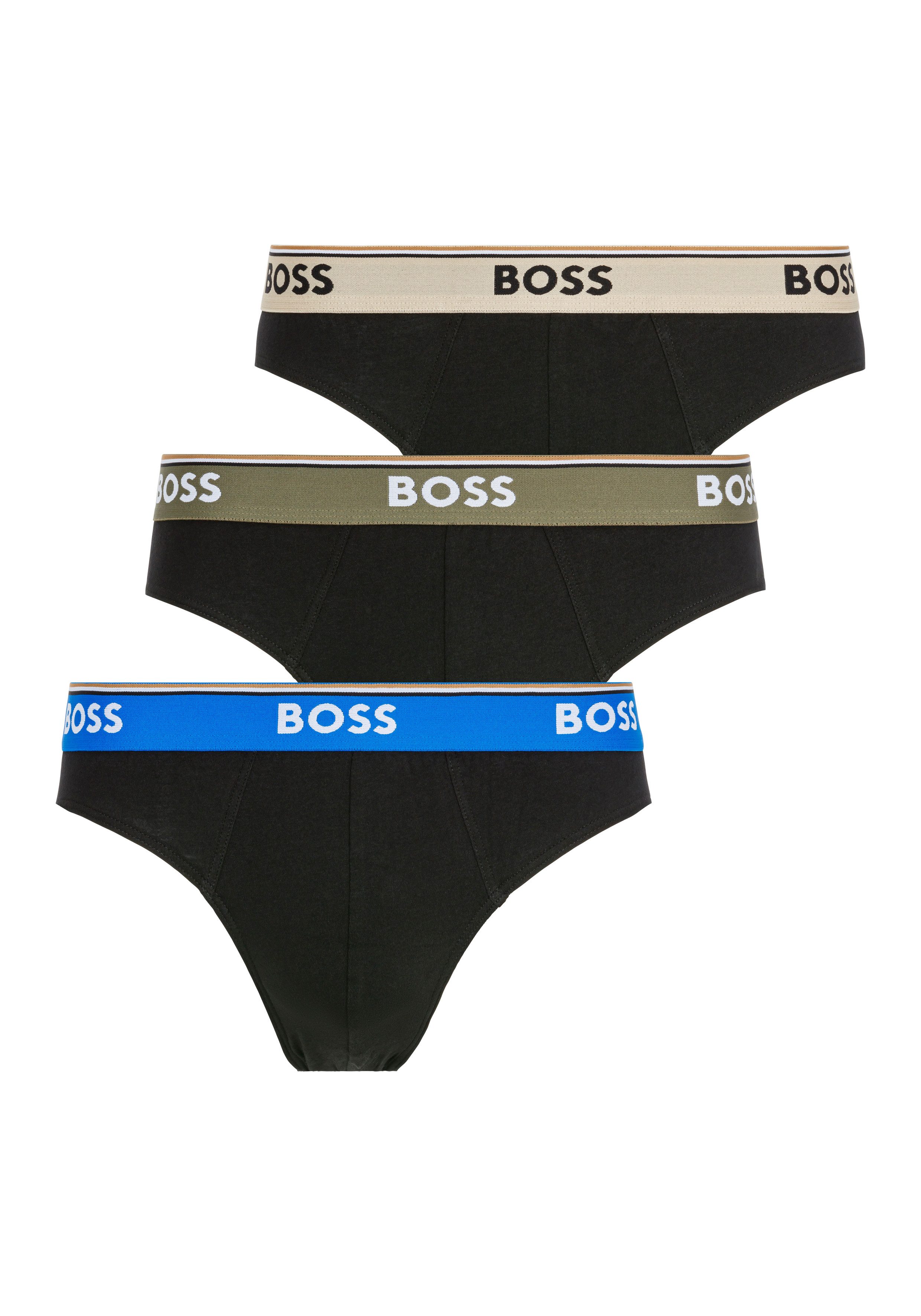 BOSS Slip met logoband (set 3 stuks)
