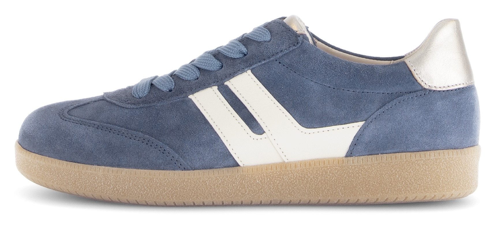 Gabor Plateausneakers , vrijetijdsschoen, halfschoen, veterschoen met gepolsterde schacht