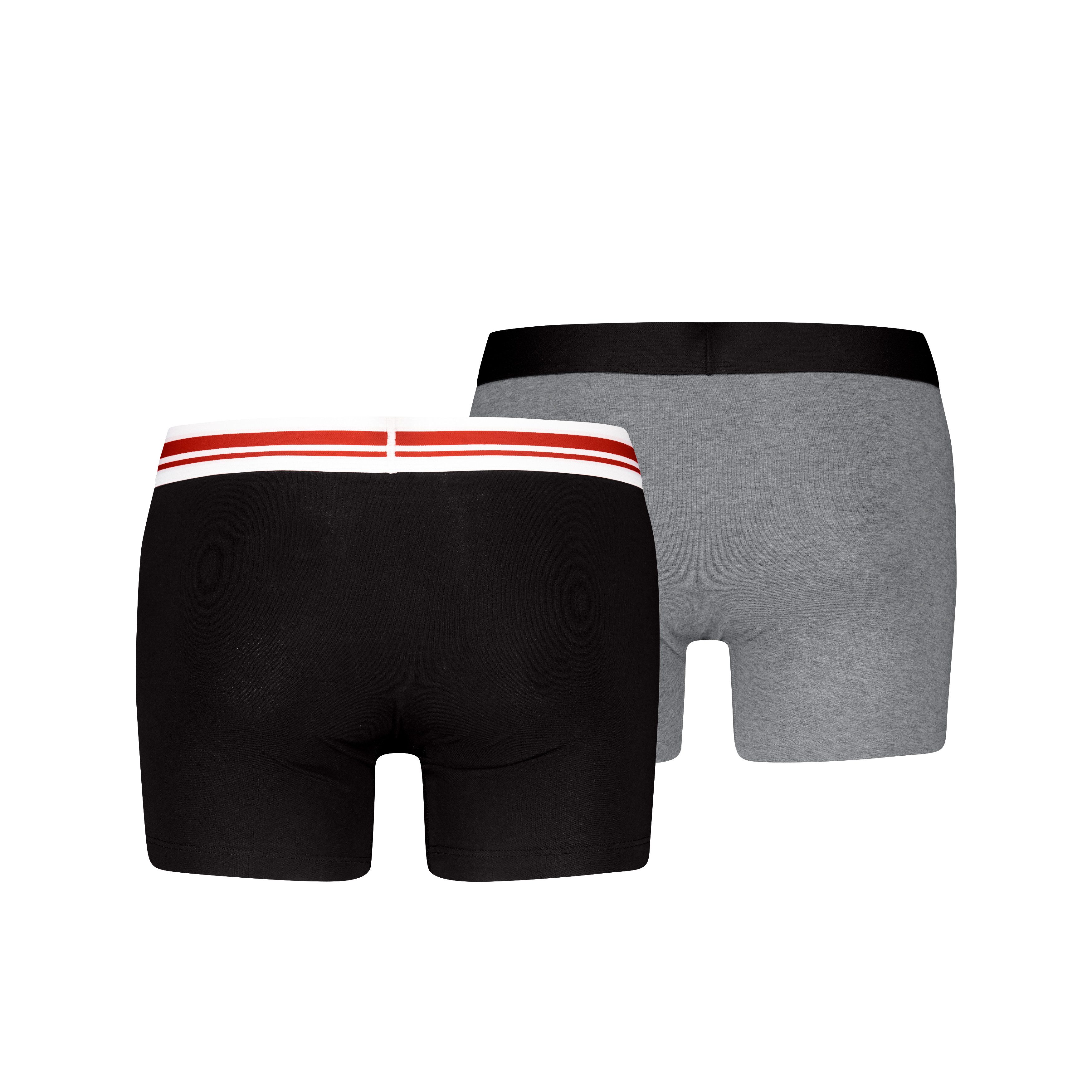 PUMA Boxershort PUMA MEN EVERYDAY PLACED LOGO BOXERS 2P (Set van 2)