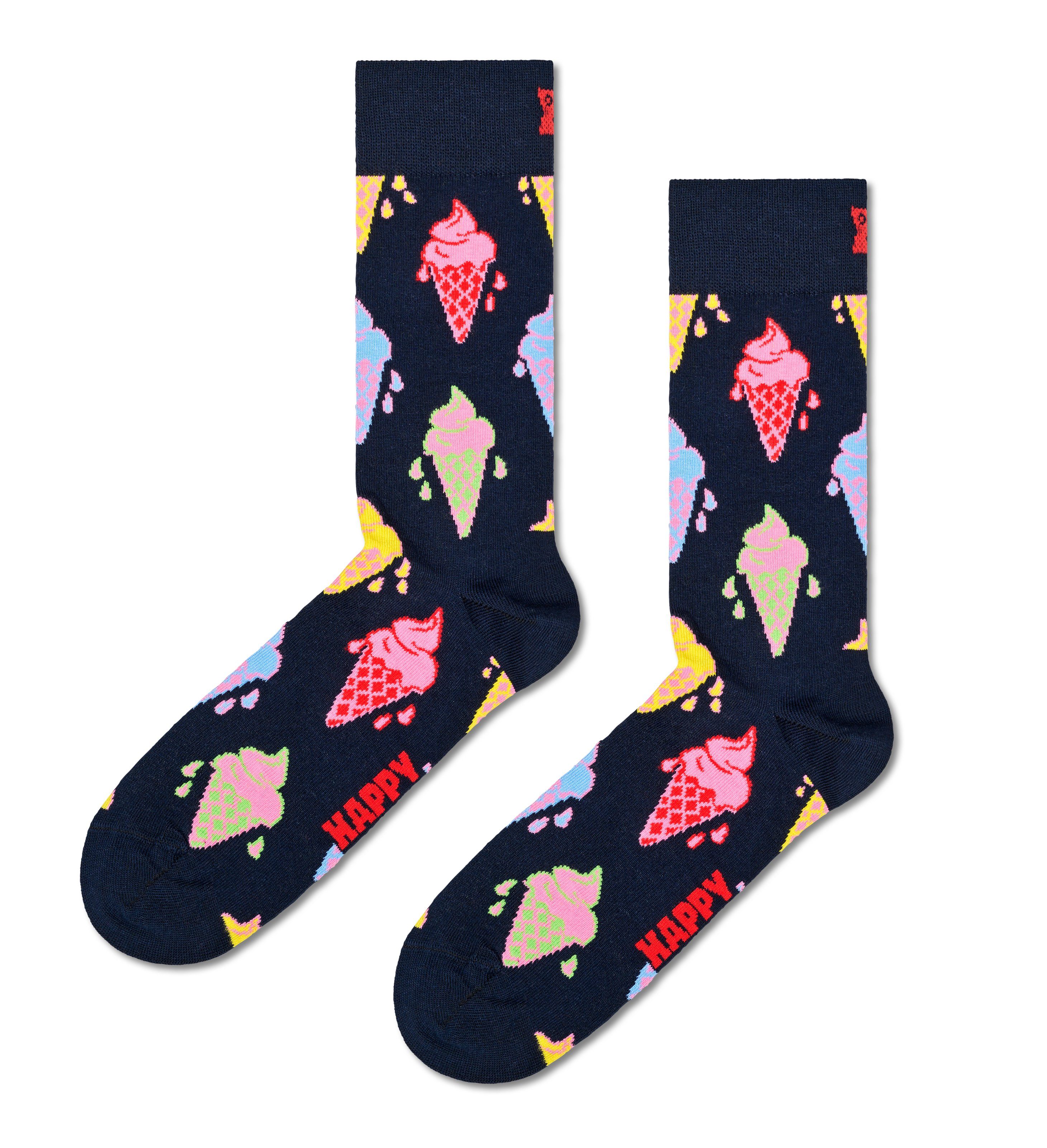 Happy Socks Sokken Navy Gift Set
