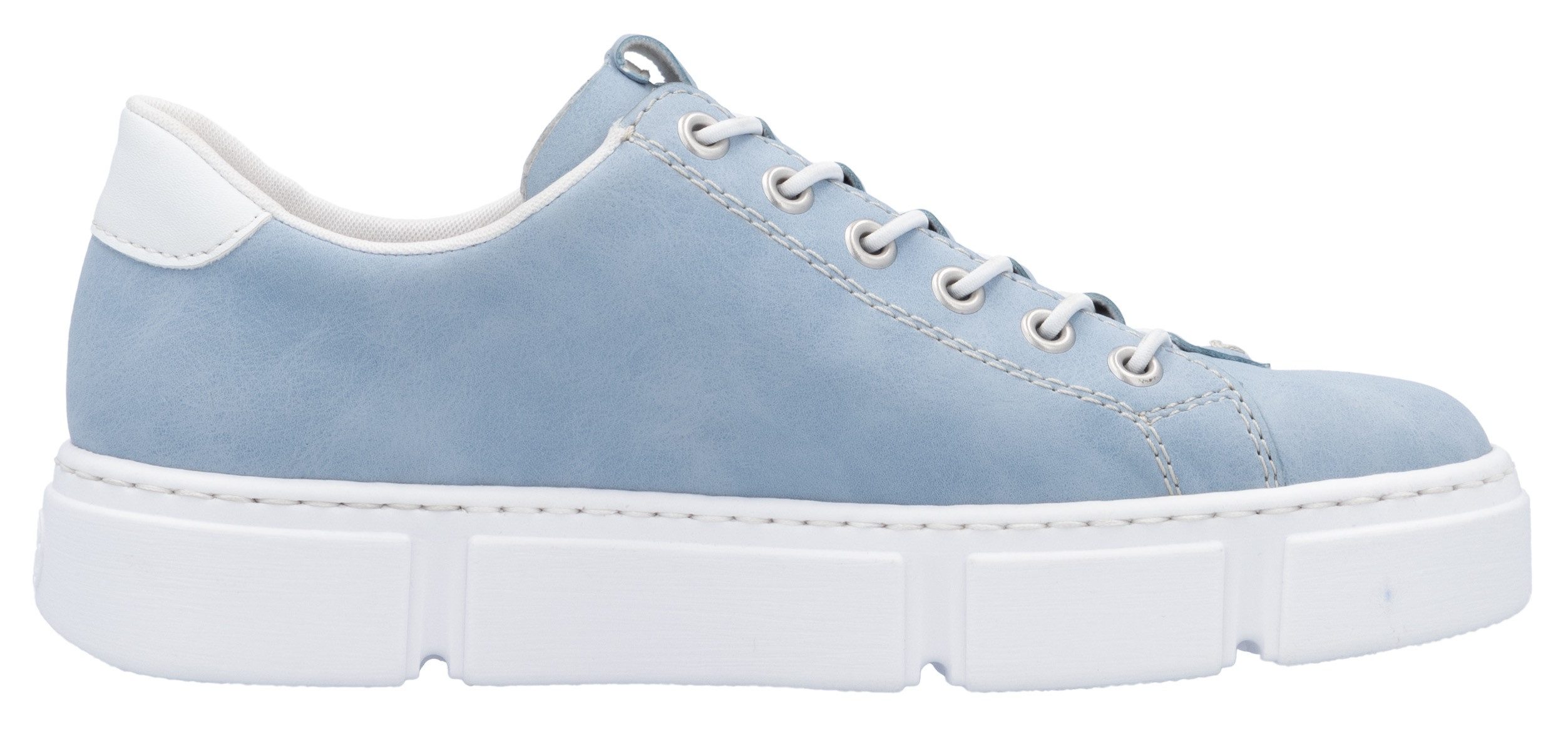 Rieker Slip-on sneakers met buitenrits, vrijetijdsschoen, lage schoen, instapschoen