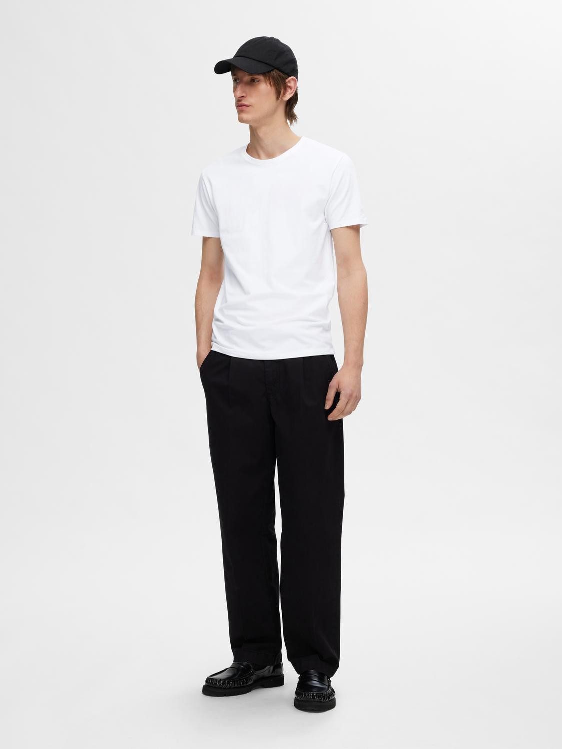 SELECTED HOMME T-shirt SLHROLAND SS O-NECK TEE 3-PACK NOOS