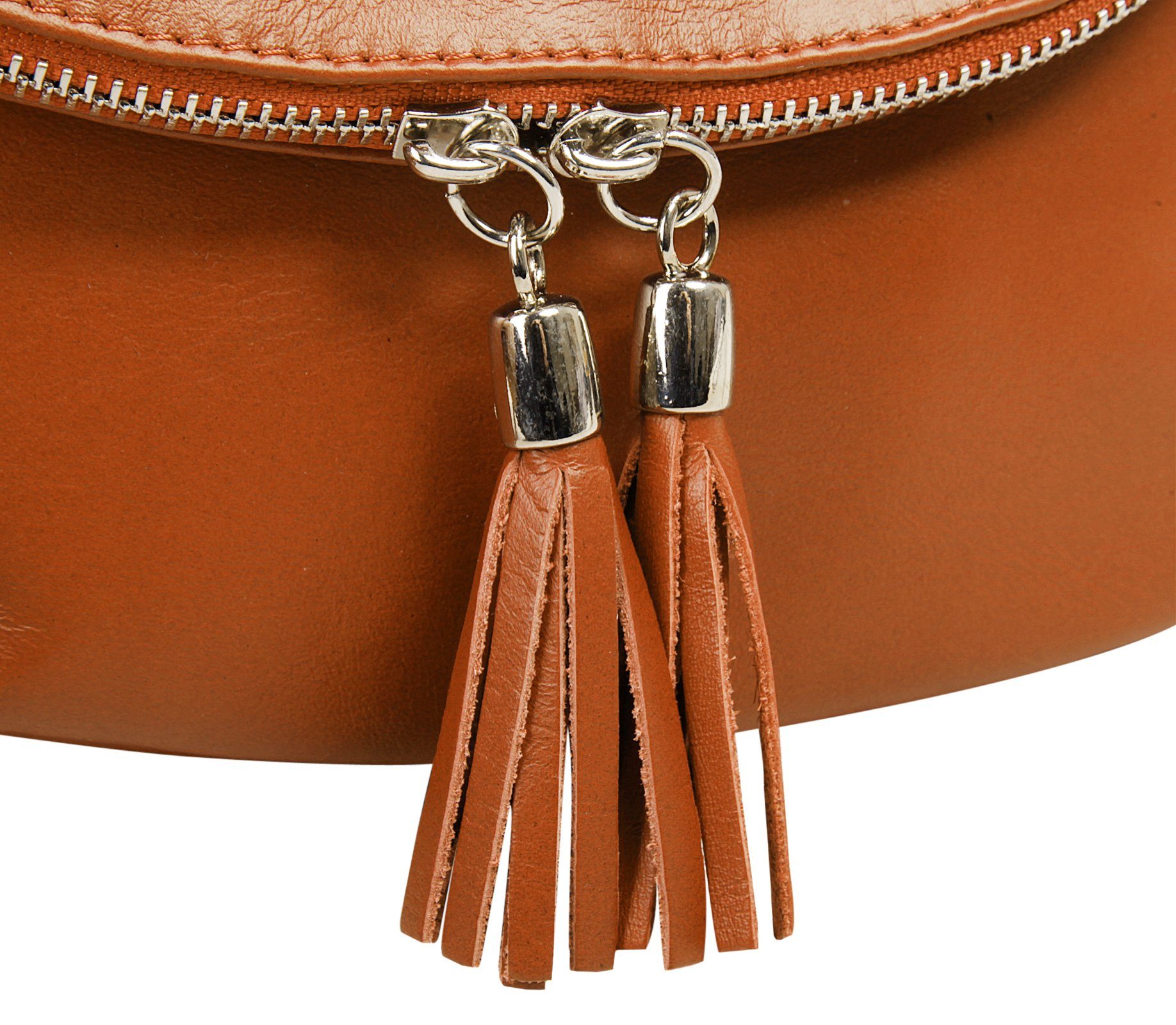 Samantha Look Schoudertas echt leer, made in italy