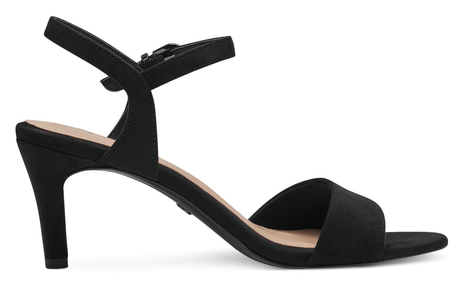 Tamaris Sandaaltjes , zomerschoen, avondschoen, trechterhak, met delicate enkelbandjes