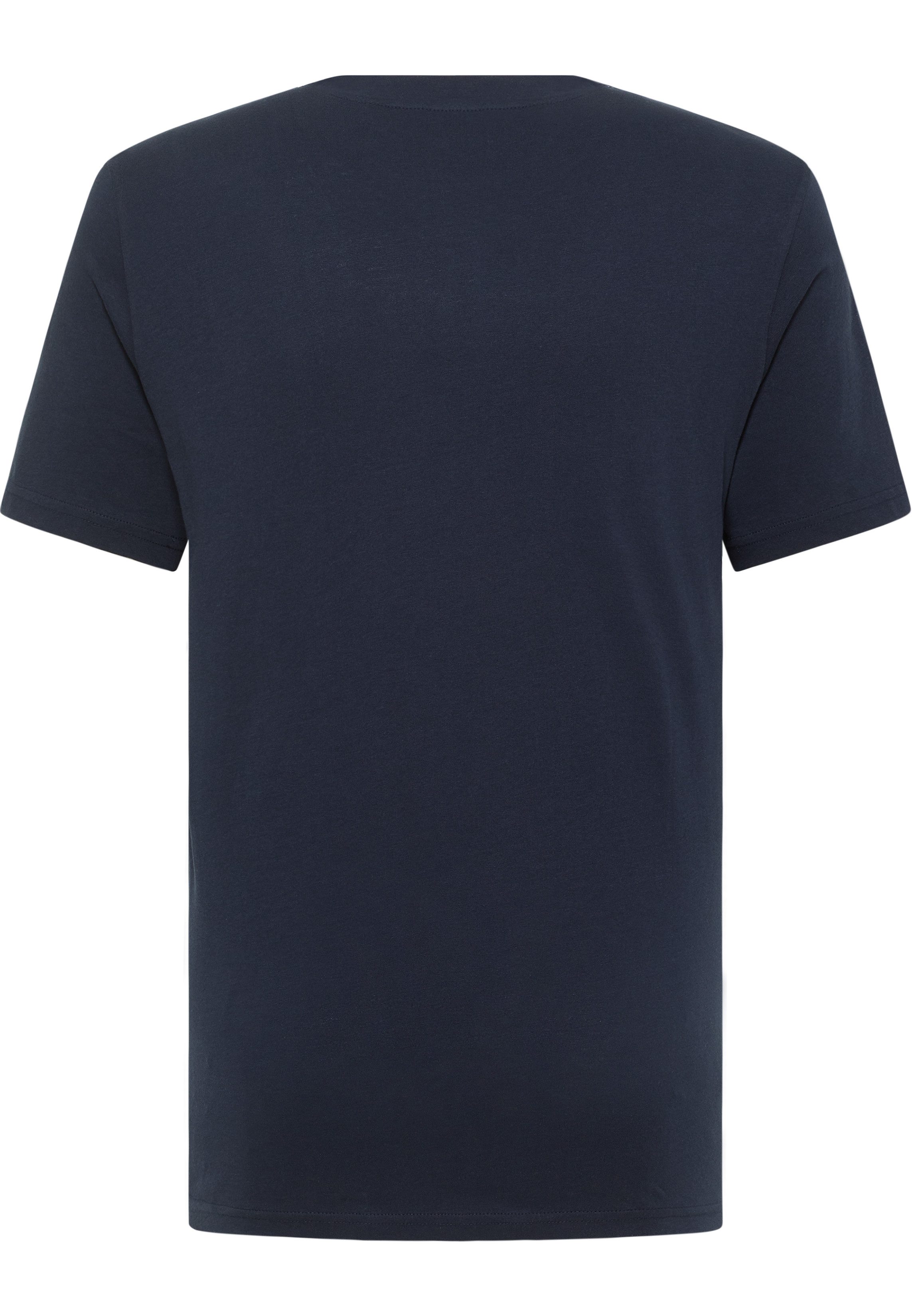MUSTANG Shirt met korte mouwen Style Austin met logoprint