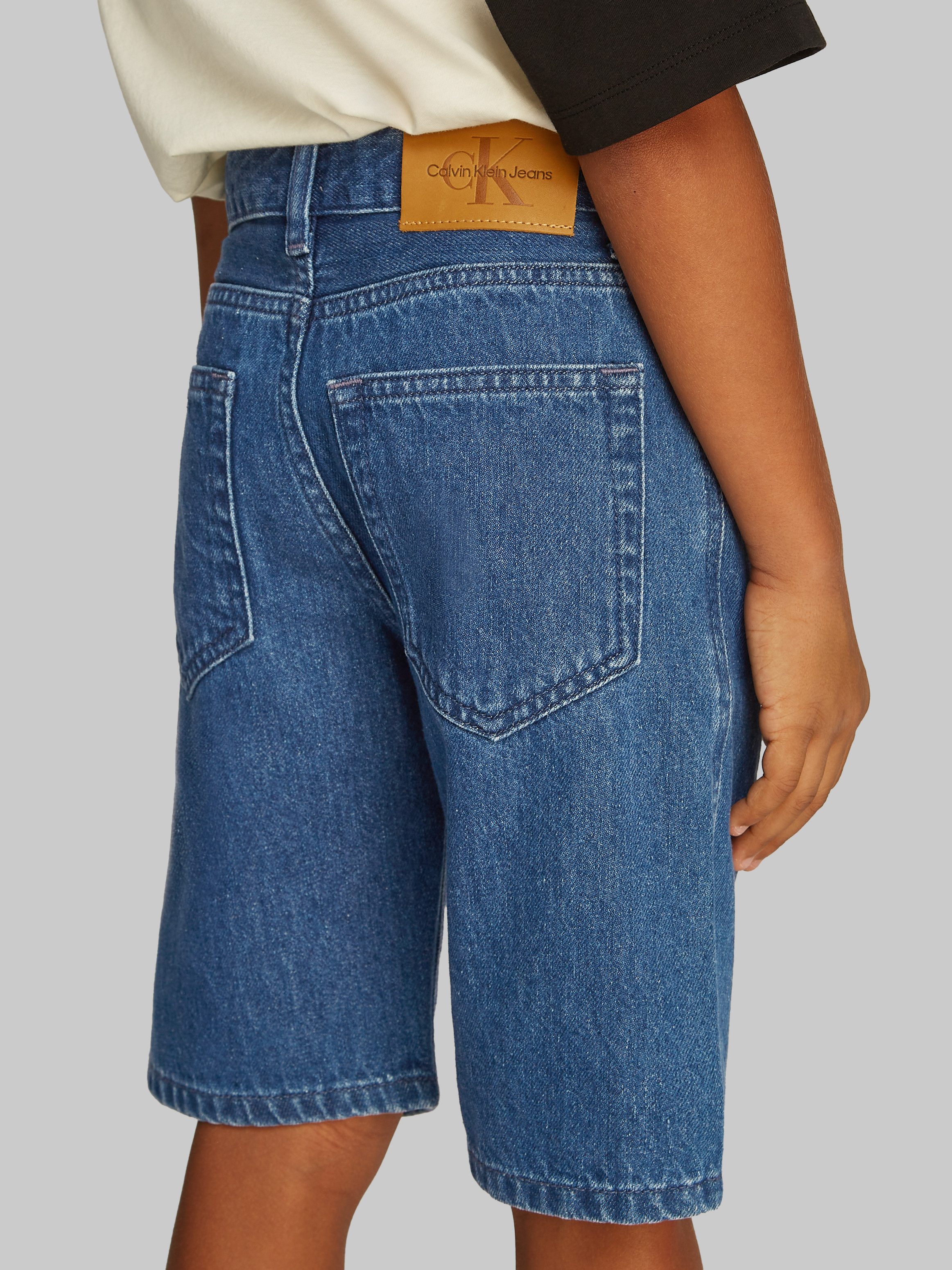 Calvin Klein Short VIBRANT BLUE RLXD DENIM SHORTS