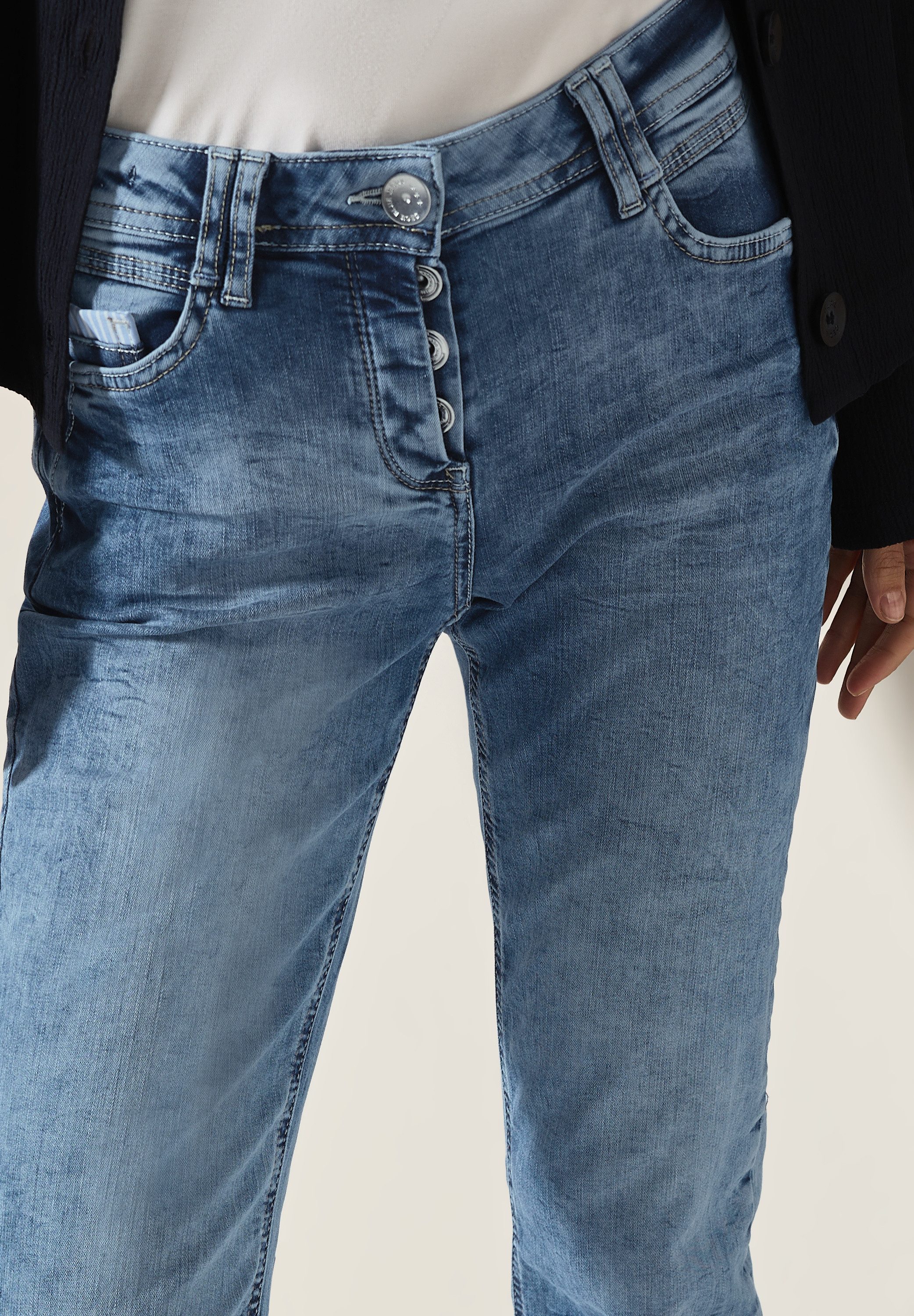 Cecil Regular fit jeans Stijl Scarlett