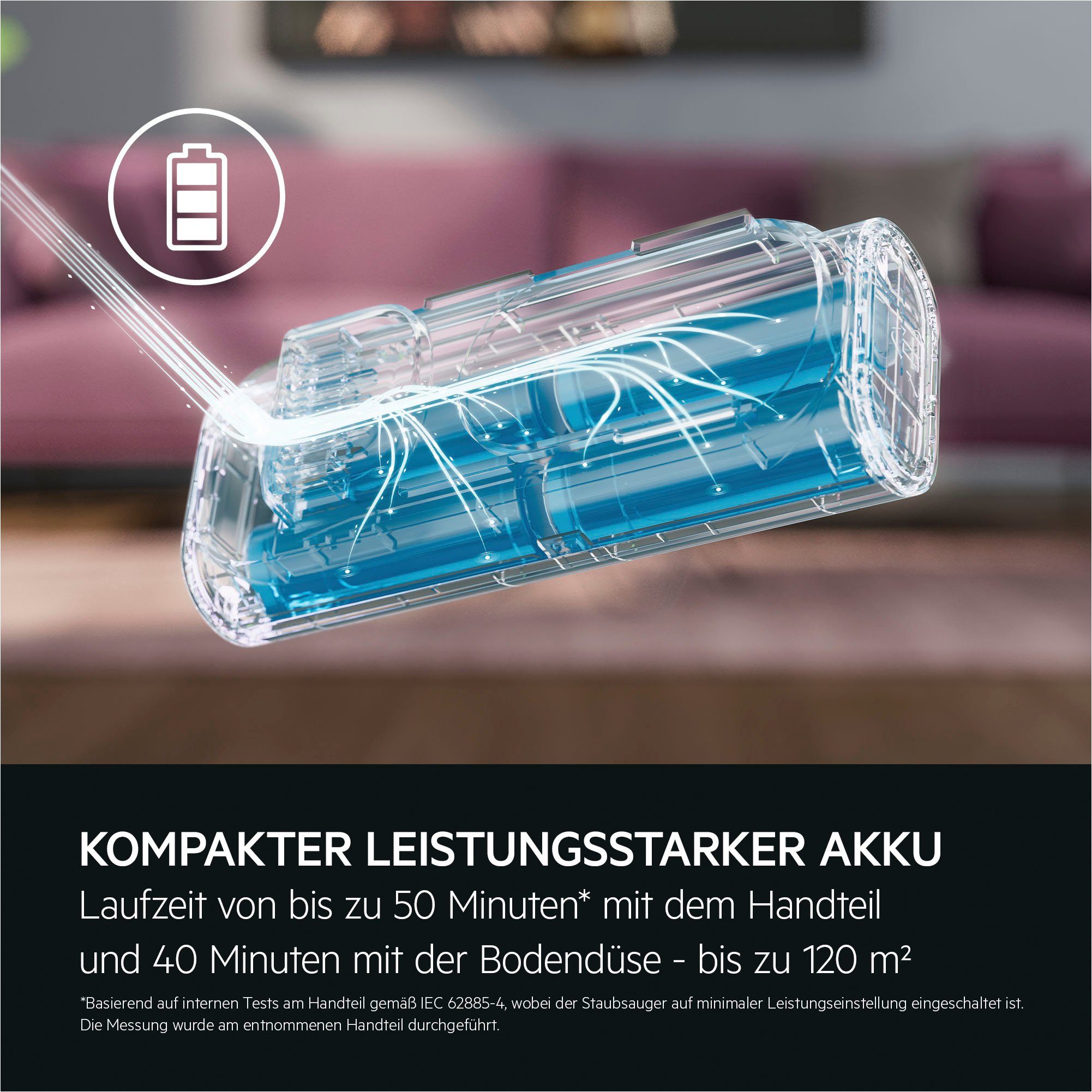 AEG Accu-kruimeldief ANIMAL 7000 (AP71AB14UG) extreem licht 2,2 kg, 60% gerecycled materiaal, tot 50 min. looptijd