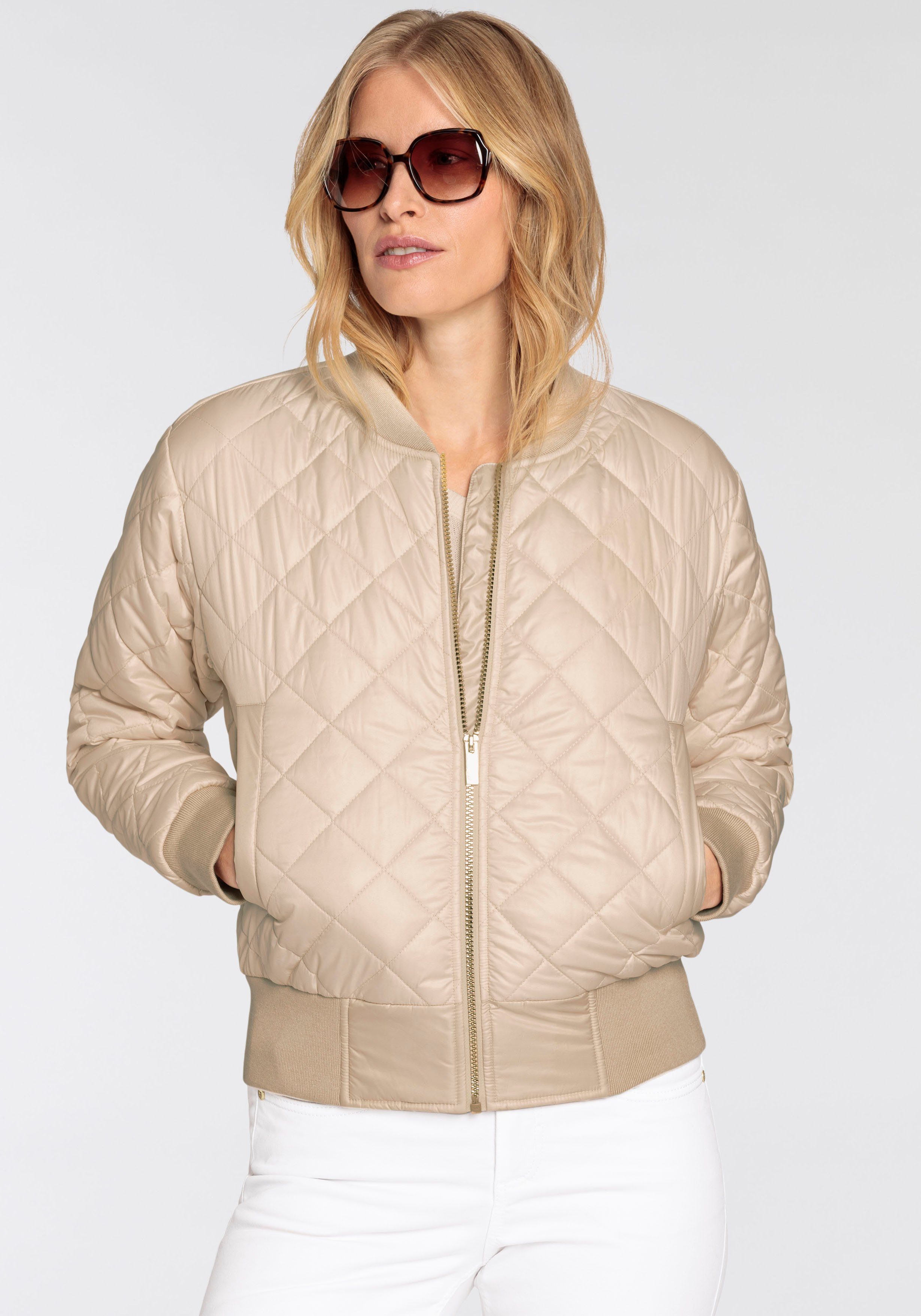 DELMAO Gewatteerde jas in blousonmodel