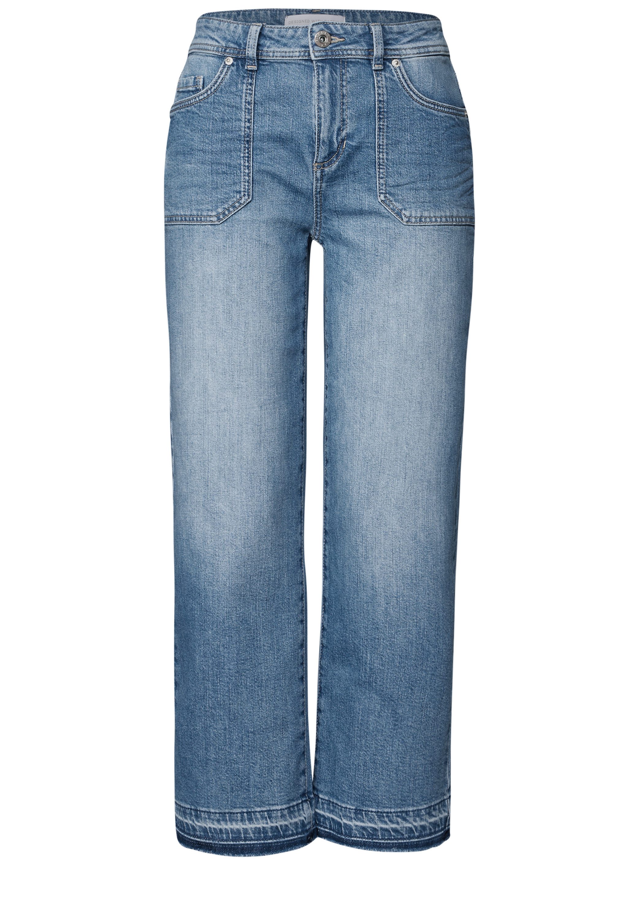 STREET ONE Straight jeans in five-pocketsstijl