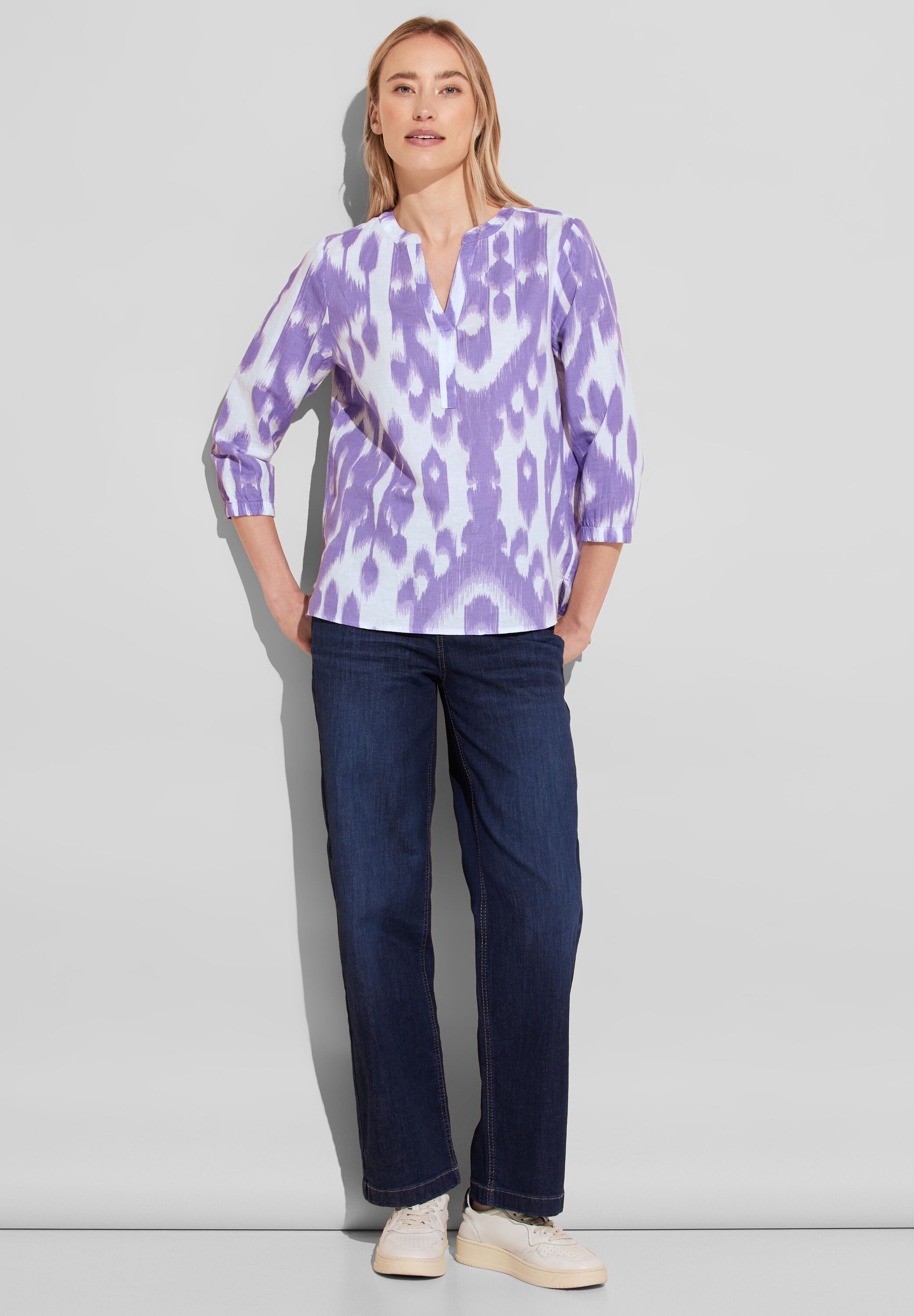 STREET ONE Shirtblouse met grafisch patroon