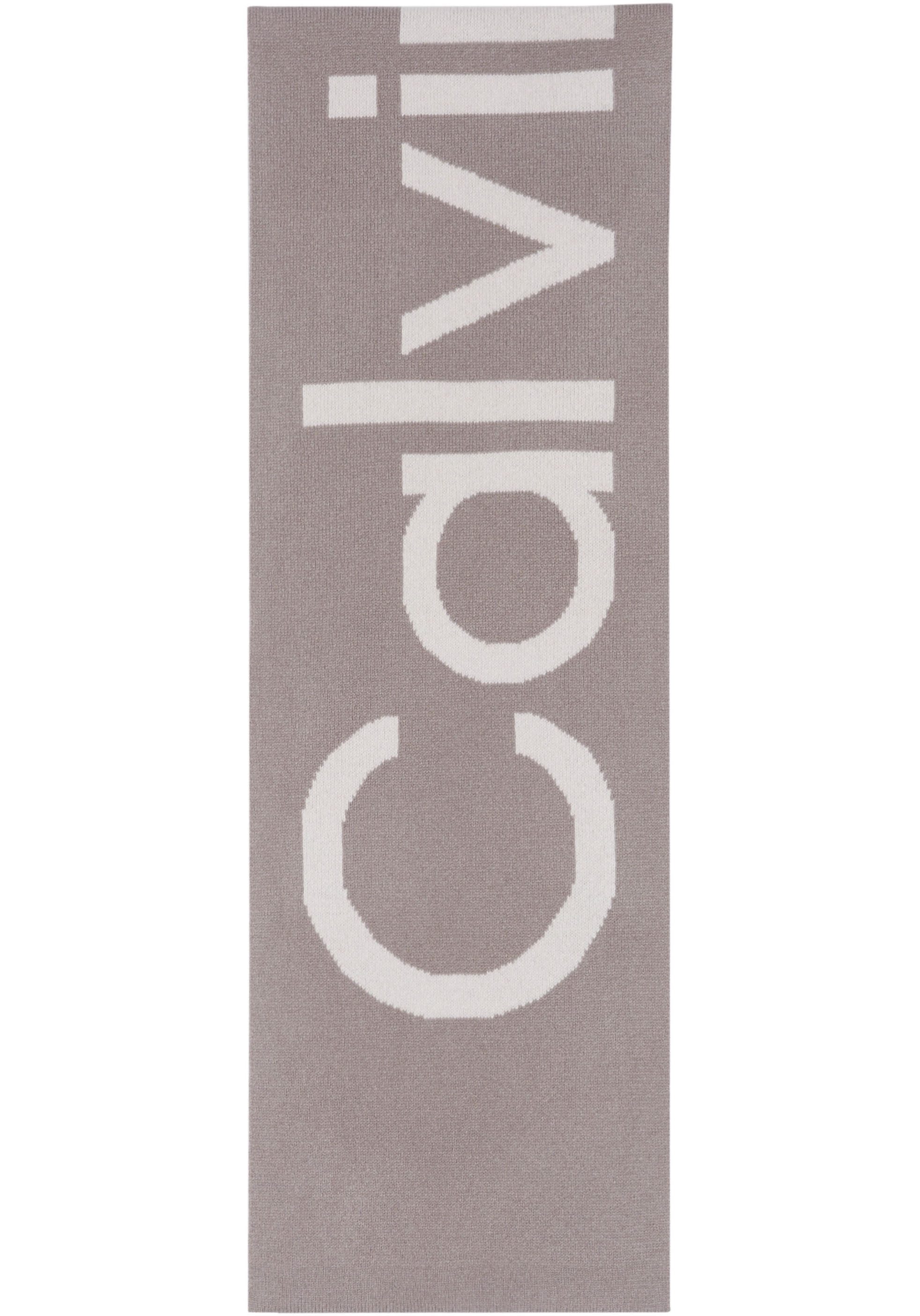 Calvin Klein Sjaal TWO-TONE KNIT WOOL MIX HW SCARF