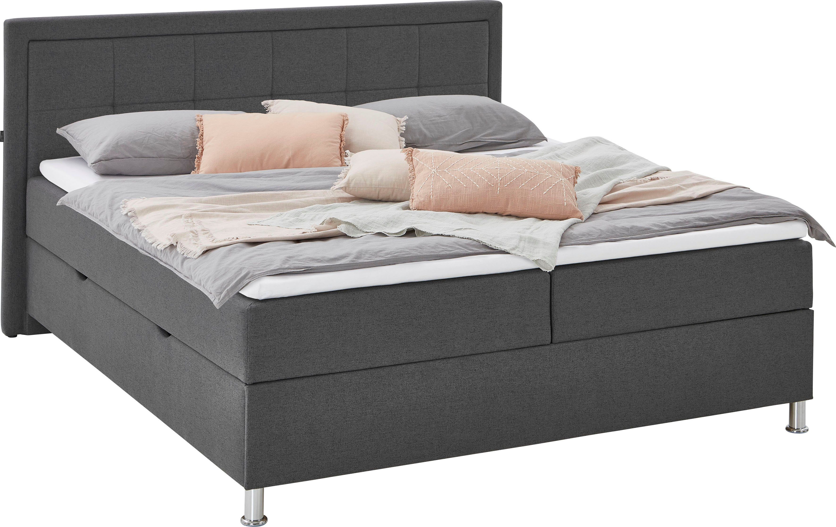 INOSIGN Boxspring Fergus met bedkist, incl. topmatras
