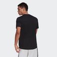 adidas t-shirt aeroready designed 2 move feelready sport logo zwart