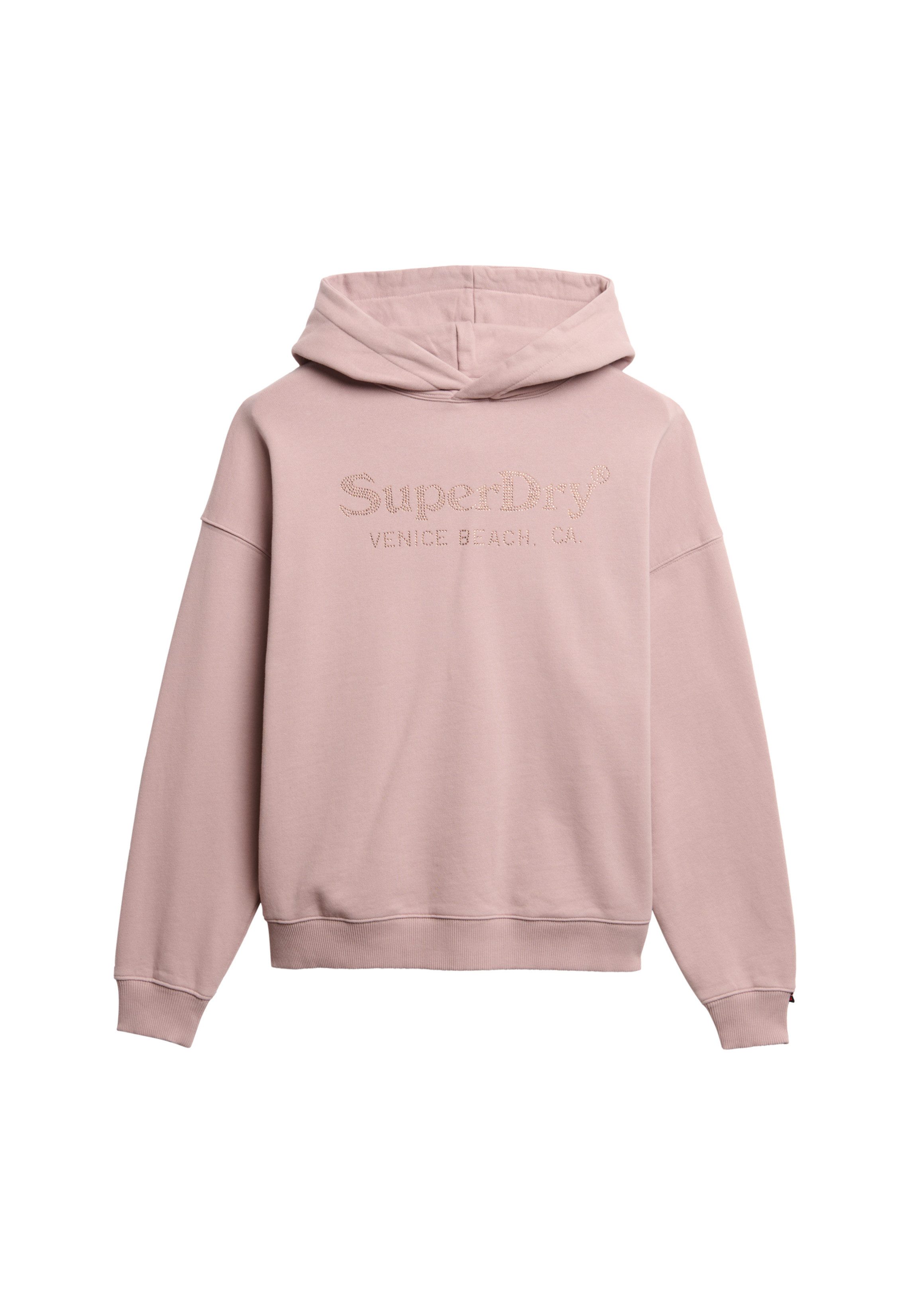 Superdry Hoodie VENUE METALLIC RELAXED HOOD