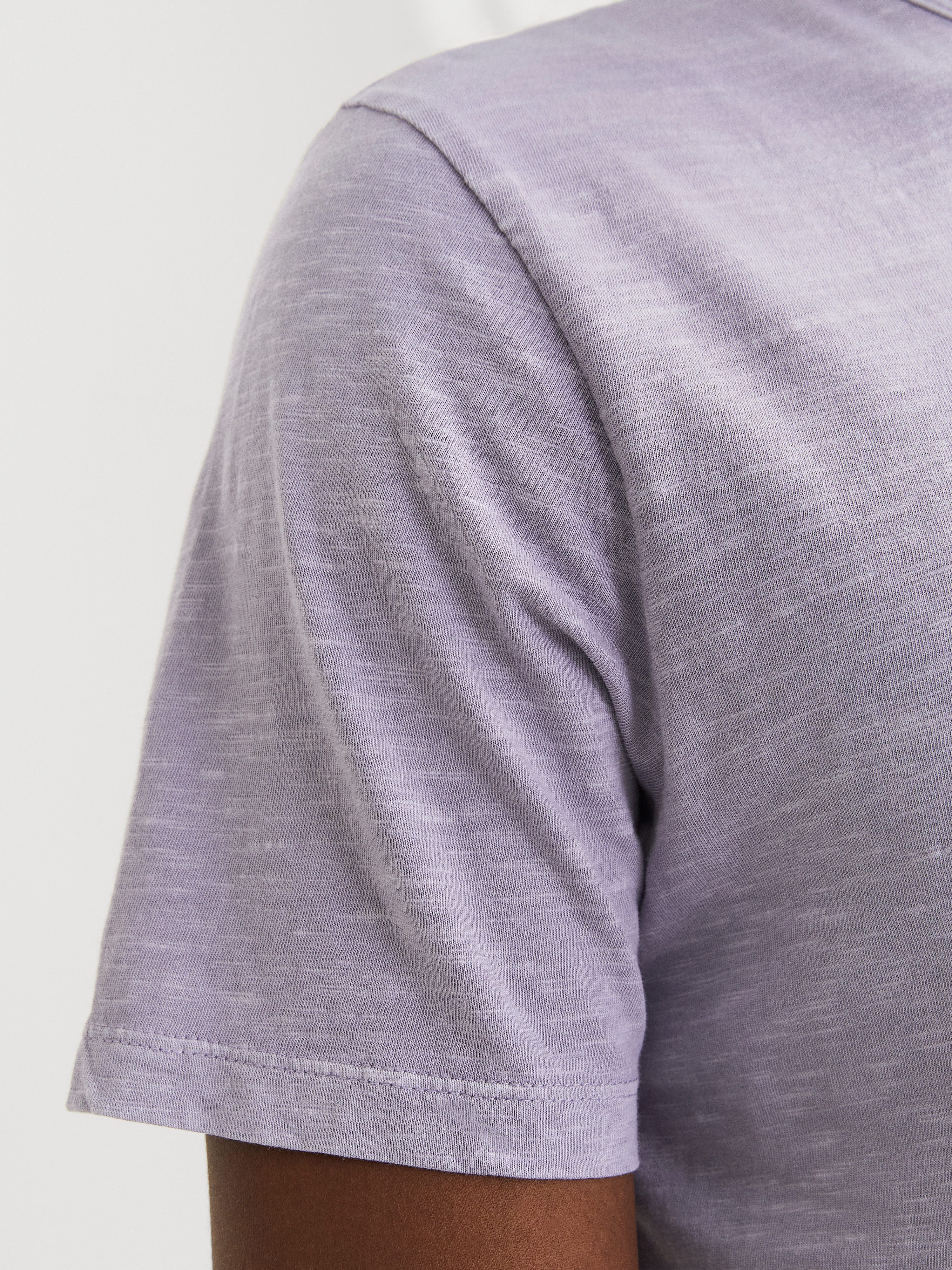 Jack & Jones T-shirt JJESPLIT NECK TEE SS NOOS